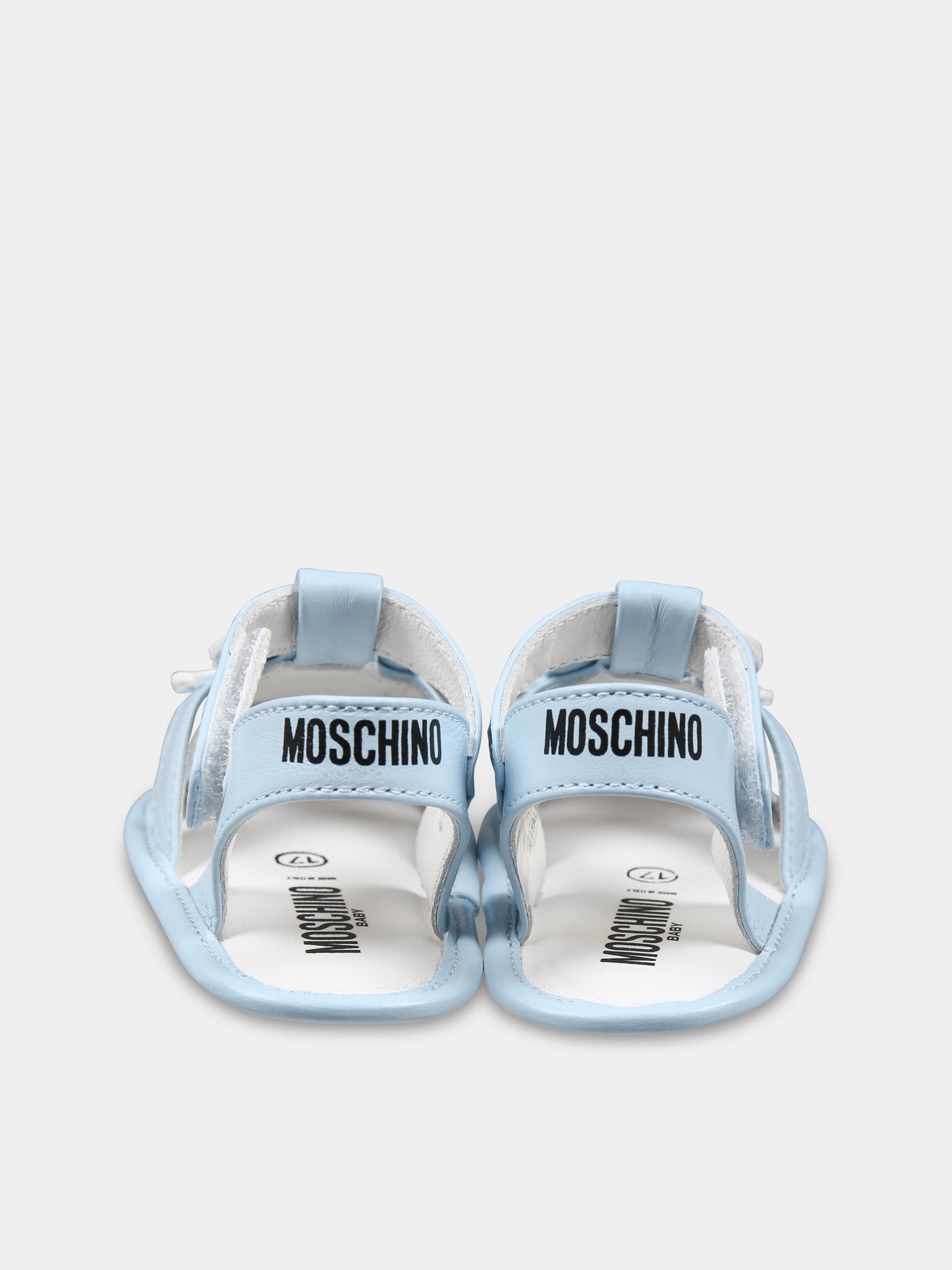 Ragnetti celesti per neonato con Teddy Bear,Moschino Kids,80386 2