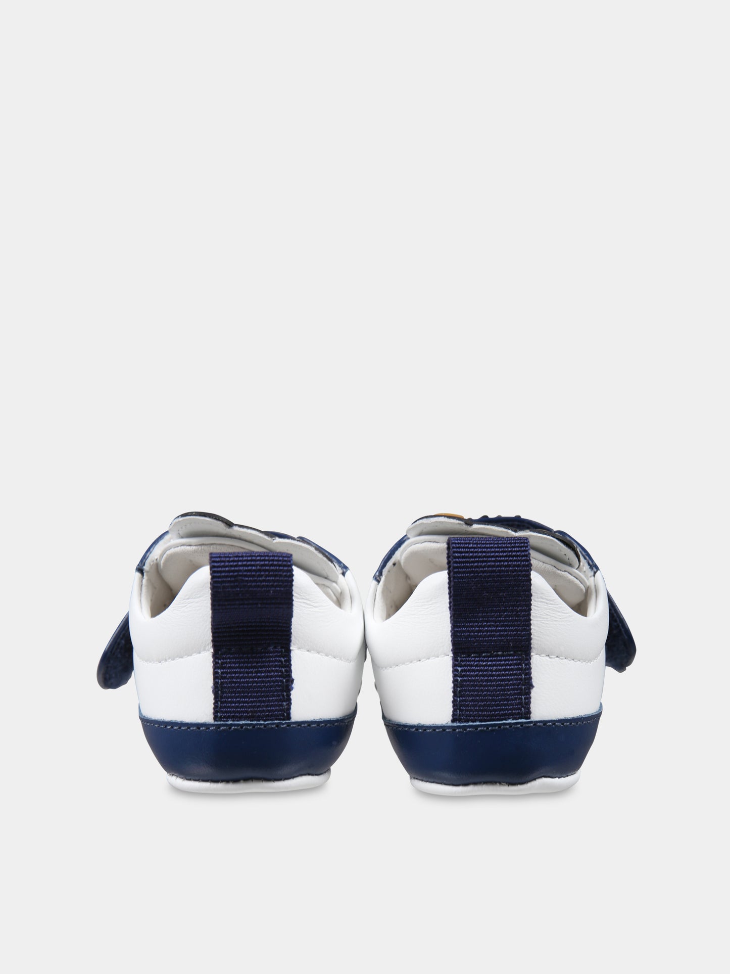 Sneakers blu per neonato con Teddy Bear,Moschino Kids,80398 3