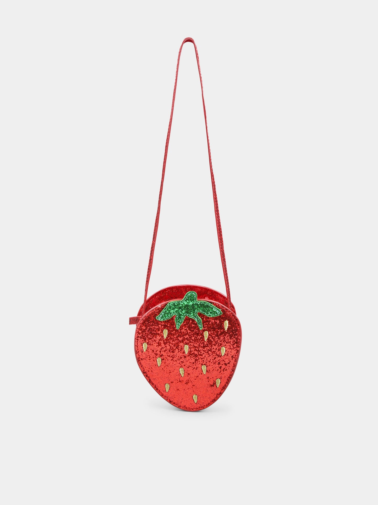Borsa rossa per bambina con fragola,Konges Sløjd,KS102388 BARBADOS CHERRY