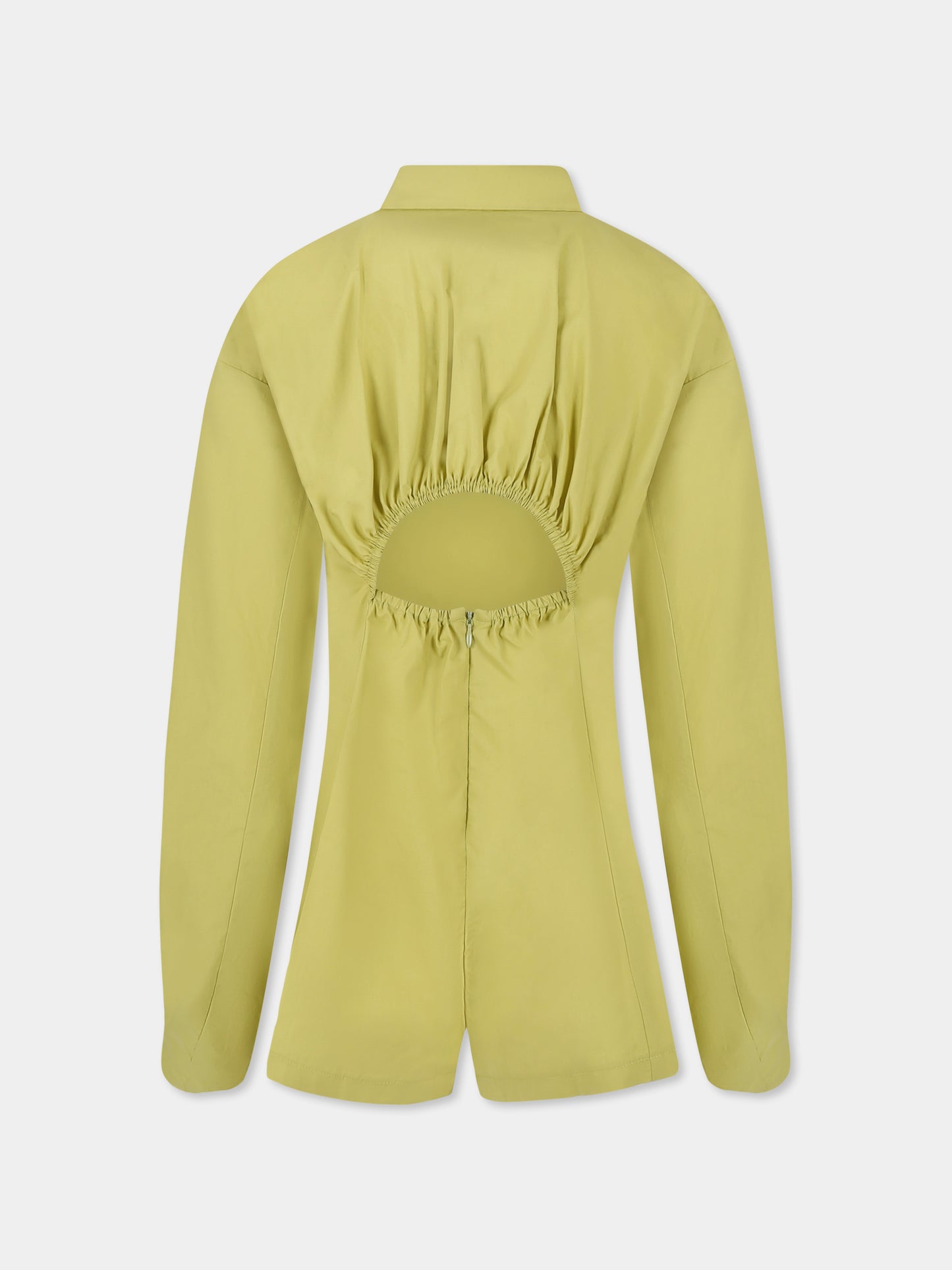 Jumpsuit verde per bambina con logo,Pinko,KFTA005 0 CA101 1057