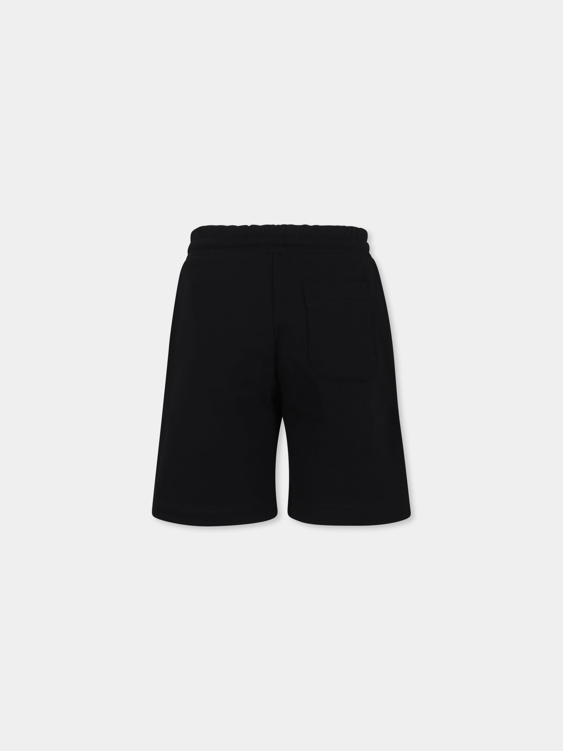 Pantaloni neri per bambino con logo,Diesel,J01733 KYAVF K900