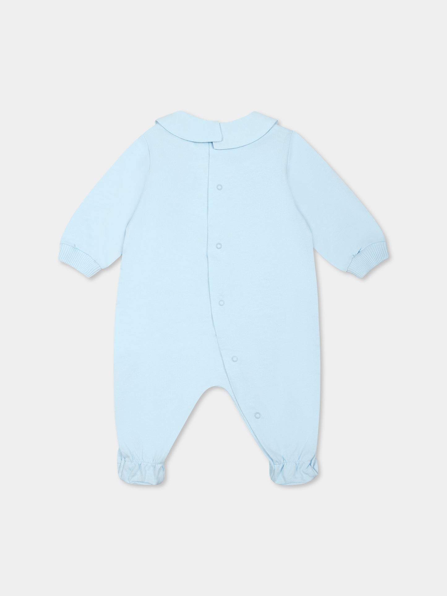 Tutina celeste per neonato con Teddy Bear,Moschino Kids,MUT048 LCA19 40304