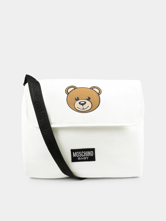 Ivory changing bag for babykids with Teddy Bear