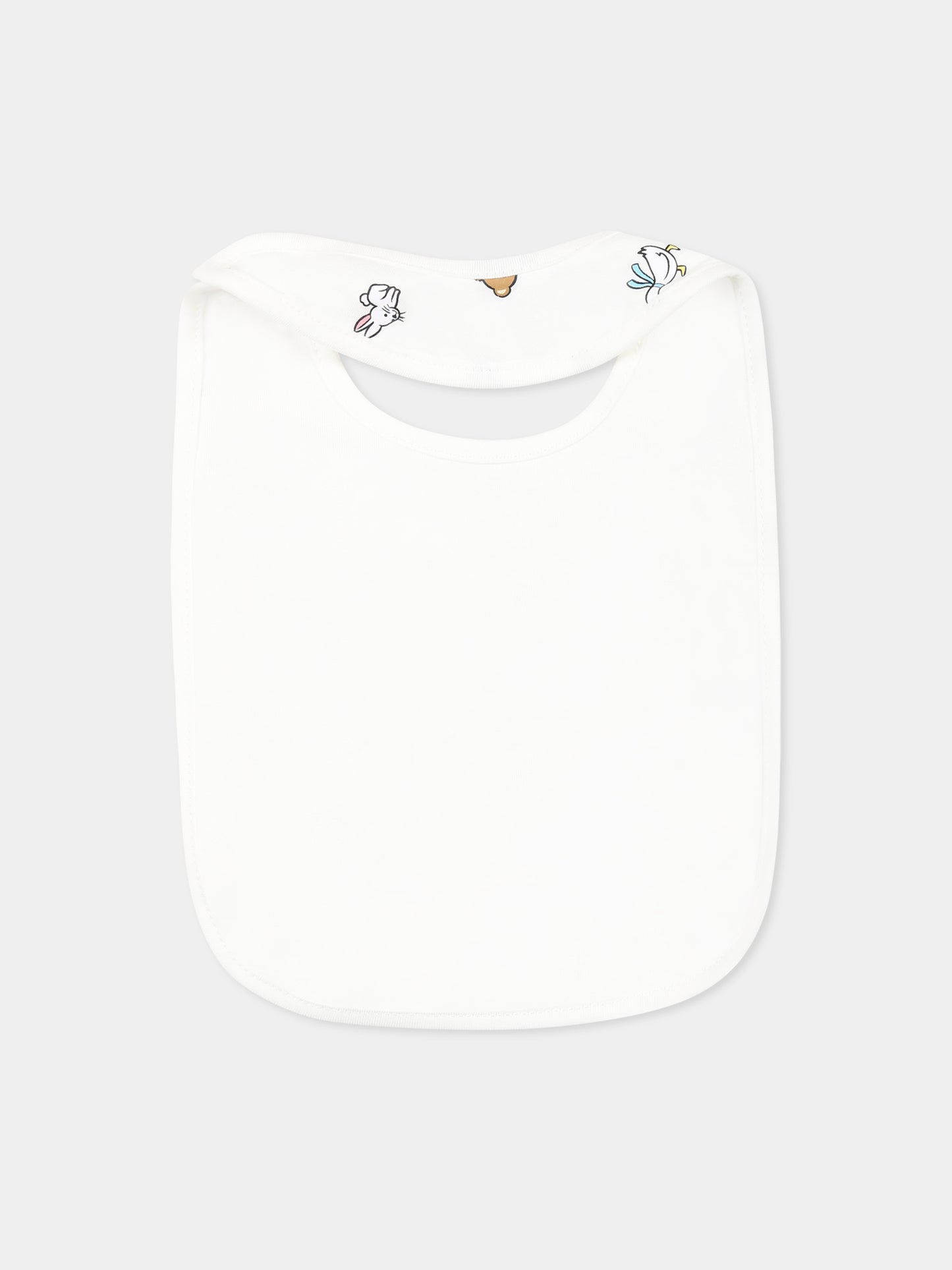 Set bavaglini rosa per neonata con Teddy Bear,Moschino Kids,MUY087 LAA03 50209