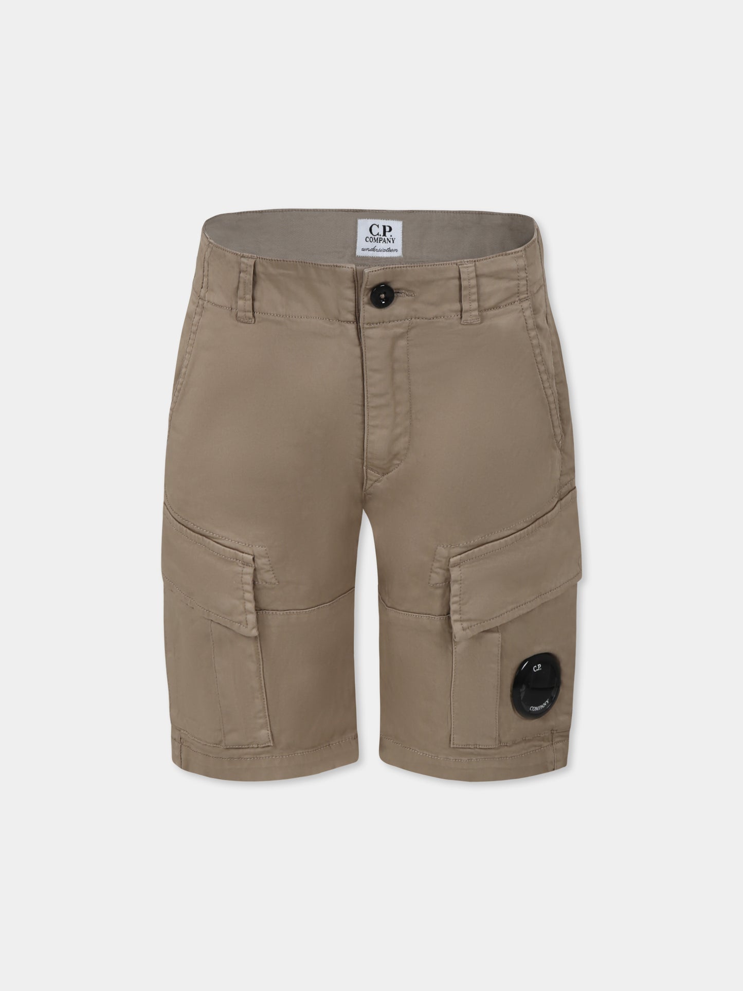 Shorts beige per bambino,C. P. Company,CMQ005 LRC05 20262