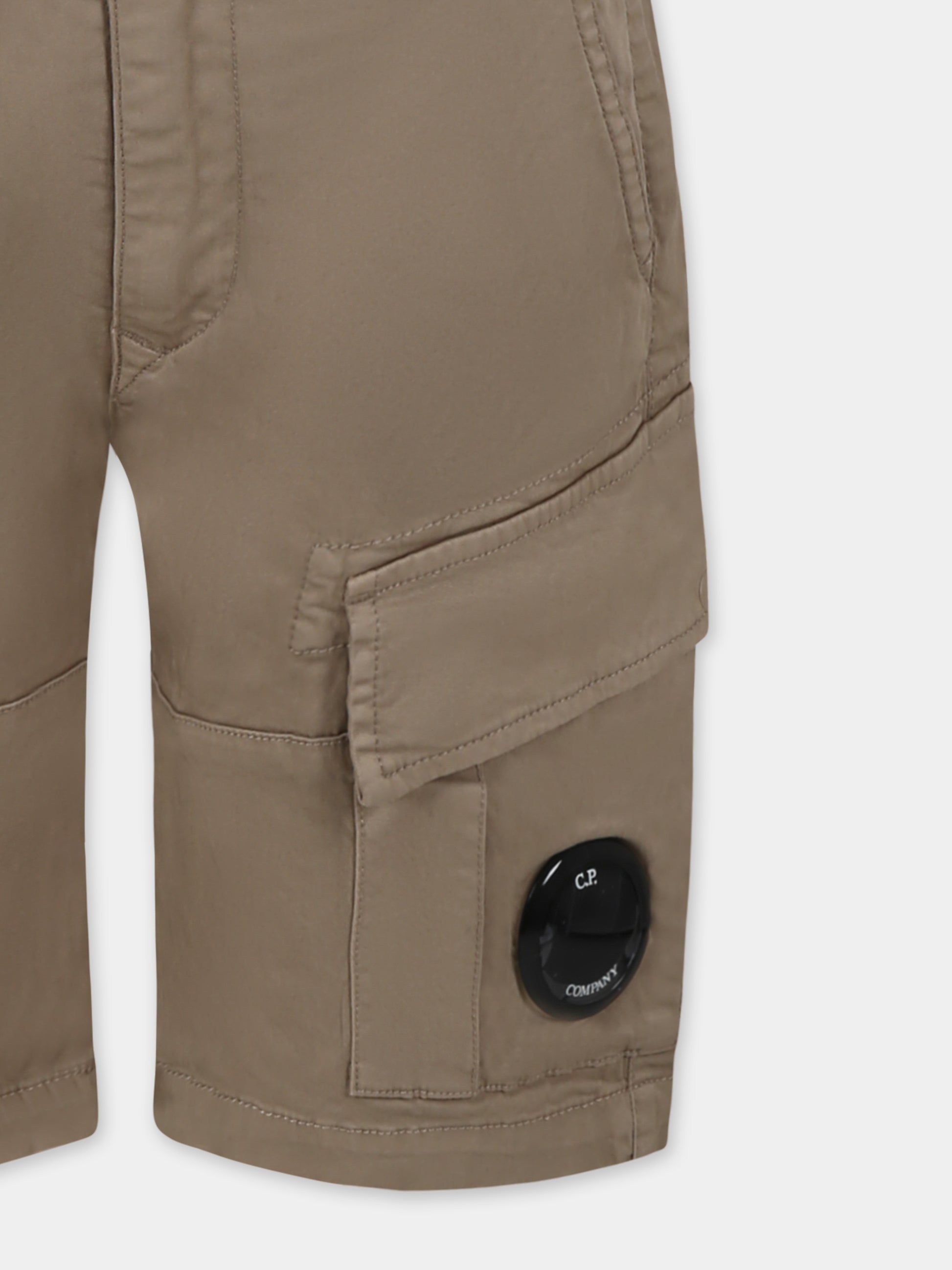 Shorts beige per bambino,C. P. Company,CMQ005 LRC05 20262