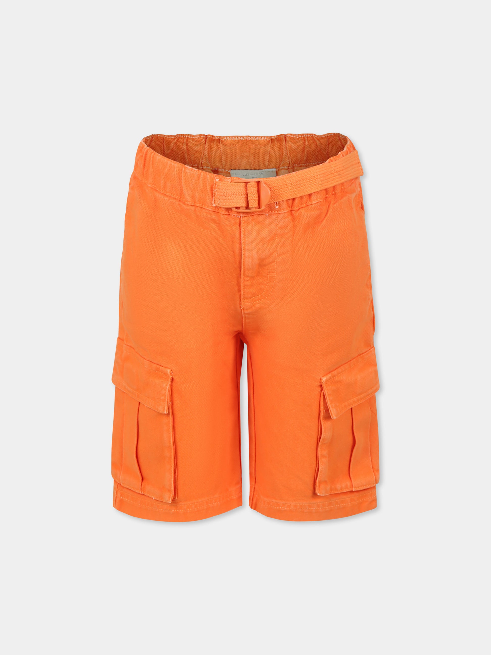 Shorts arancioni per bambino con logo,Stella Mccartney Kids,TW6R99 Z2661 442