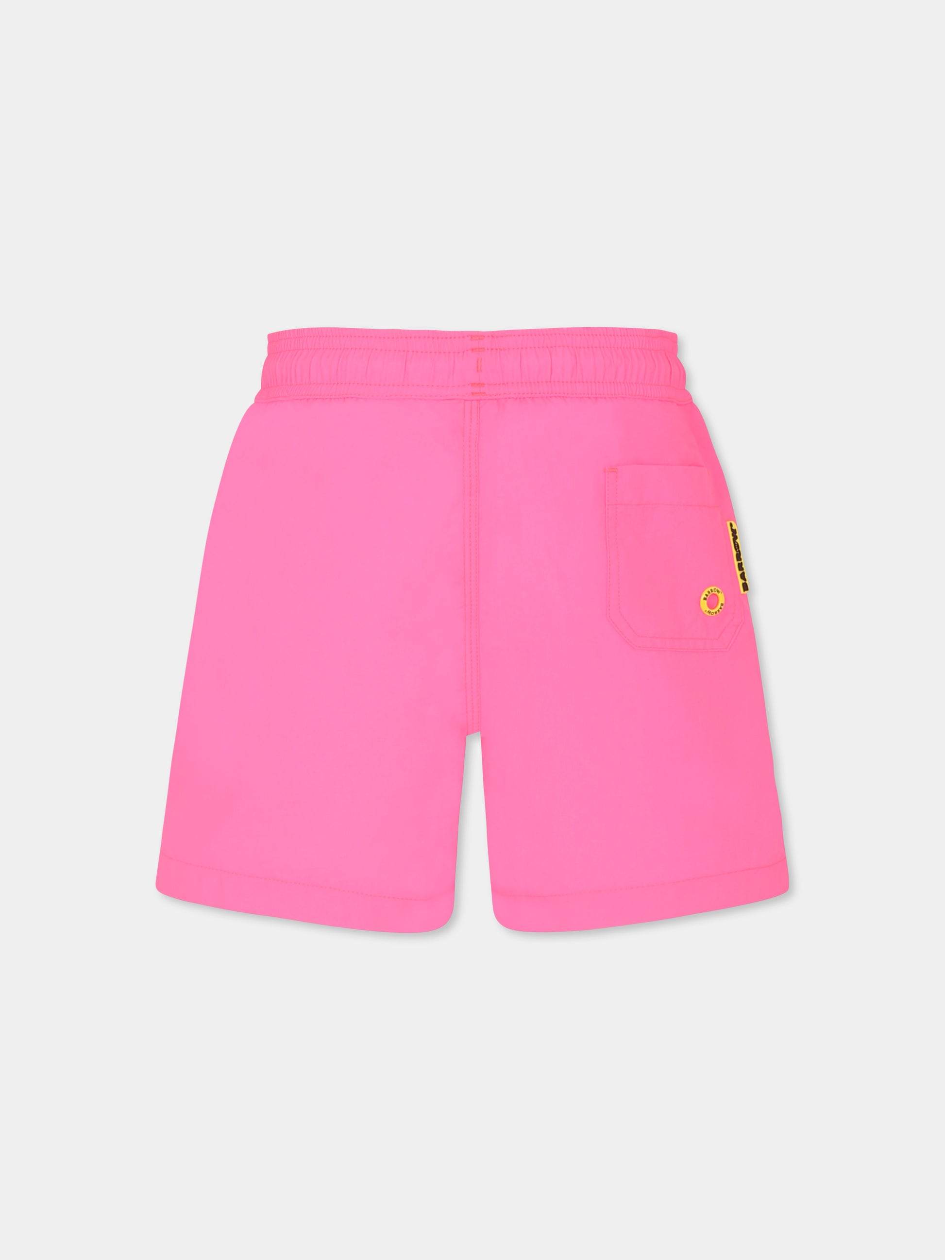 Boxer mare fucsia per bambino con smile,Barrow,S5BKJUSS091 134