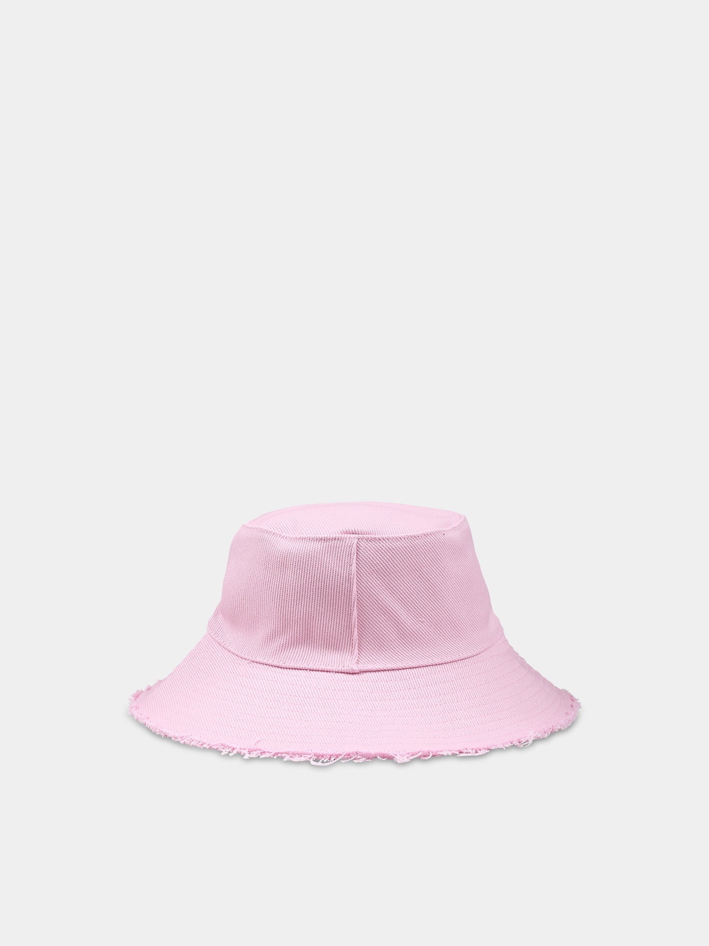 Cloche rosa per bambina con logo,Msgm Kids,S5MSJGCT195 MS003