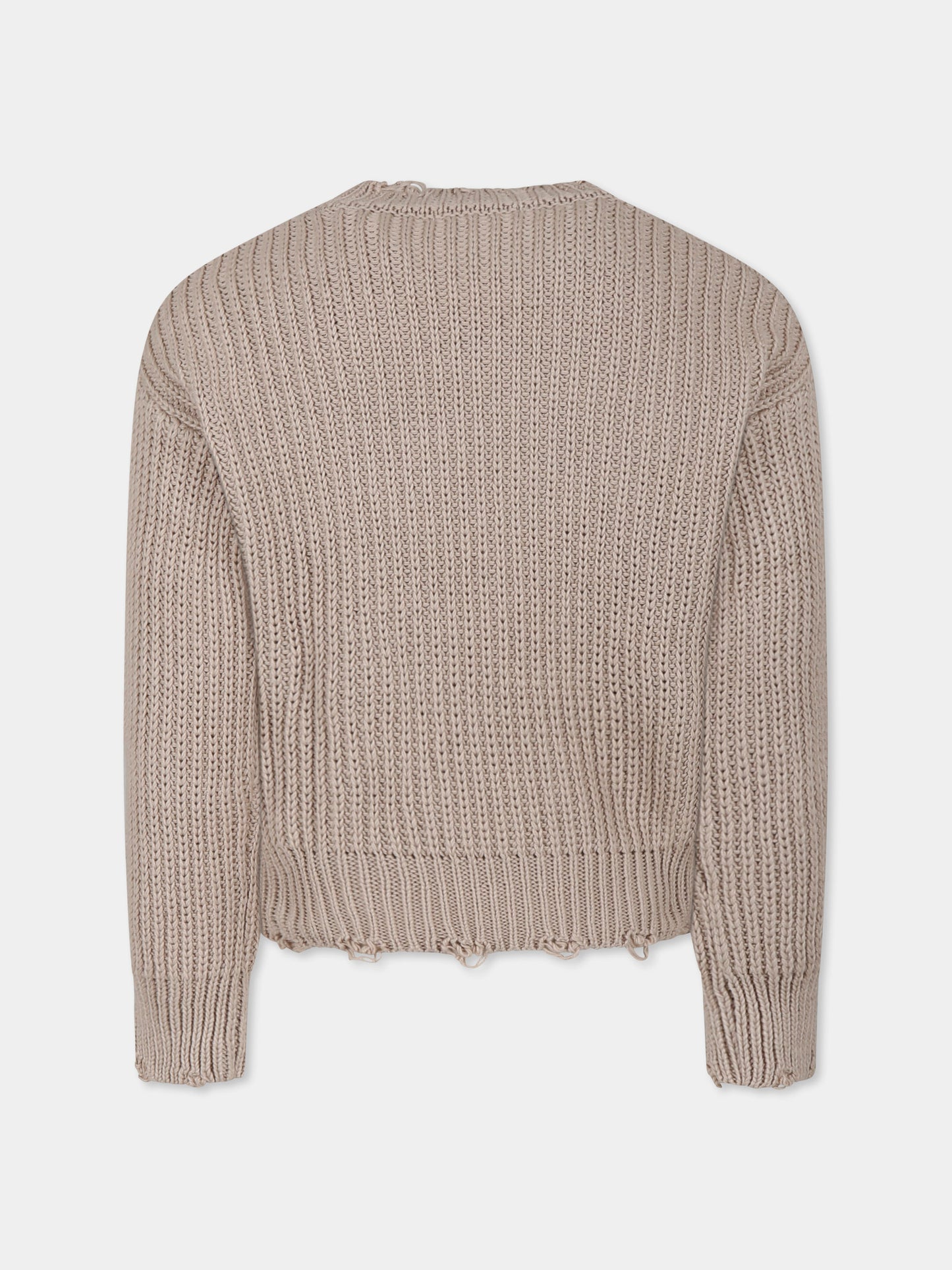 Maglione beige per bambino con logo,Dsquared2,DQ2774 D0ACU DQ2774 DQ717