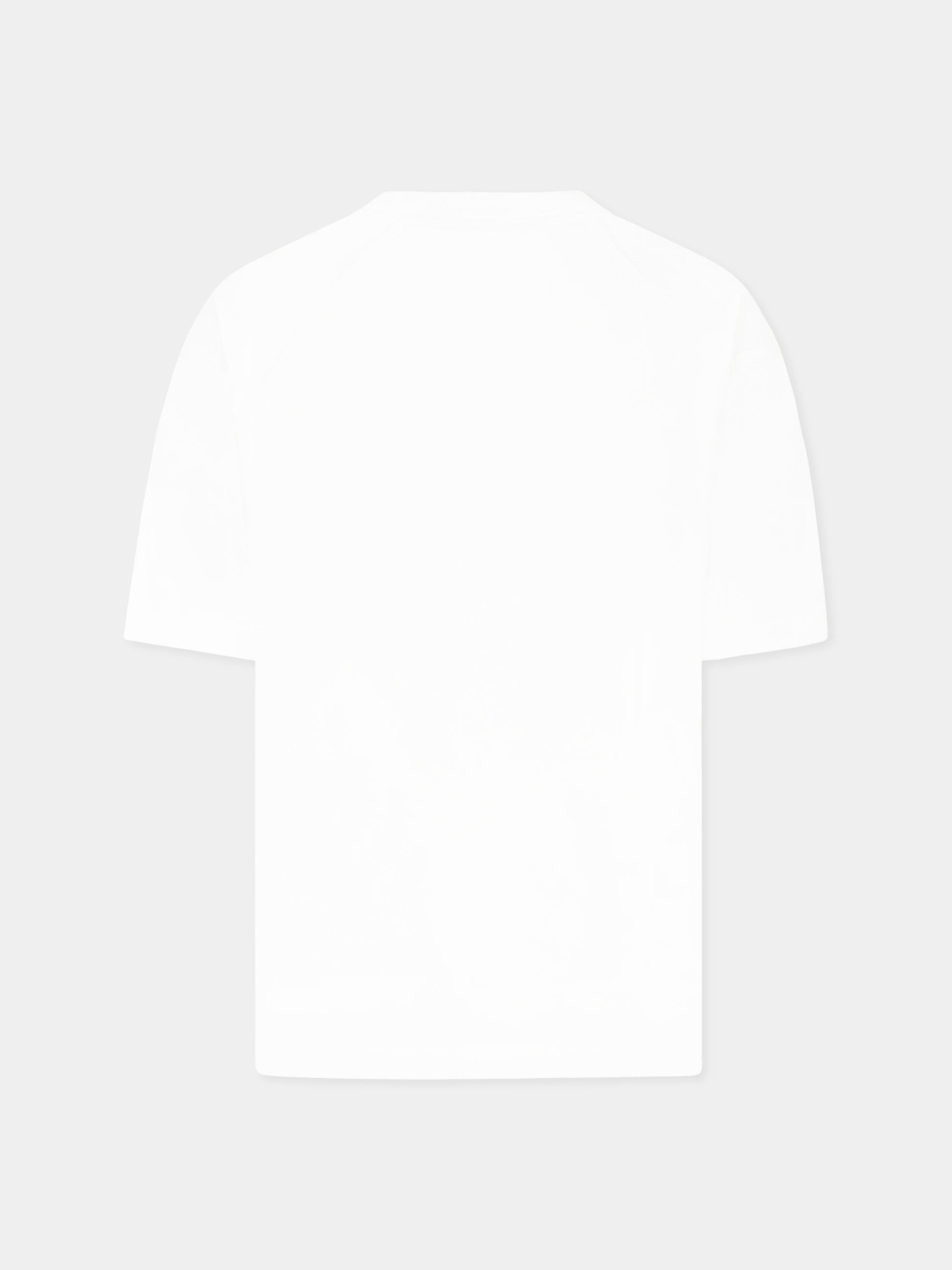 T-shirt bianca per bambino con logo,Calvin Klein Kids,25S CKIB0IB02452J IB0IB02452 YAF