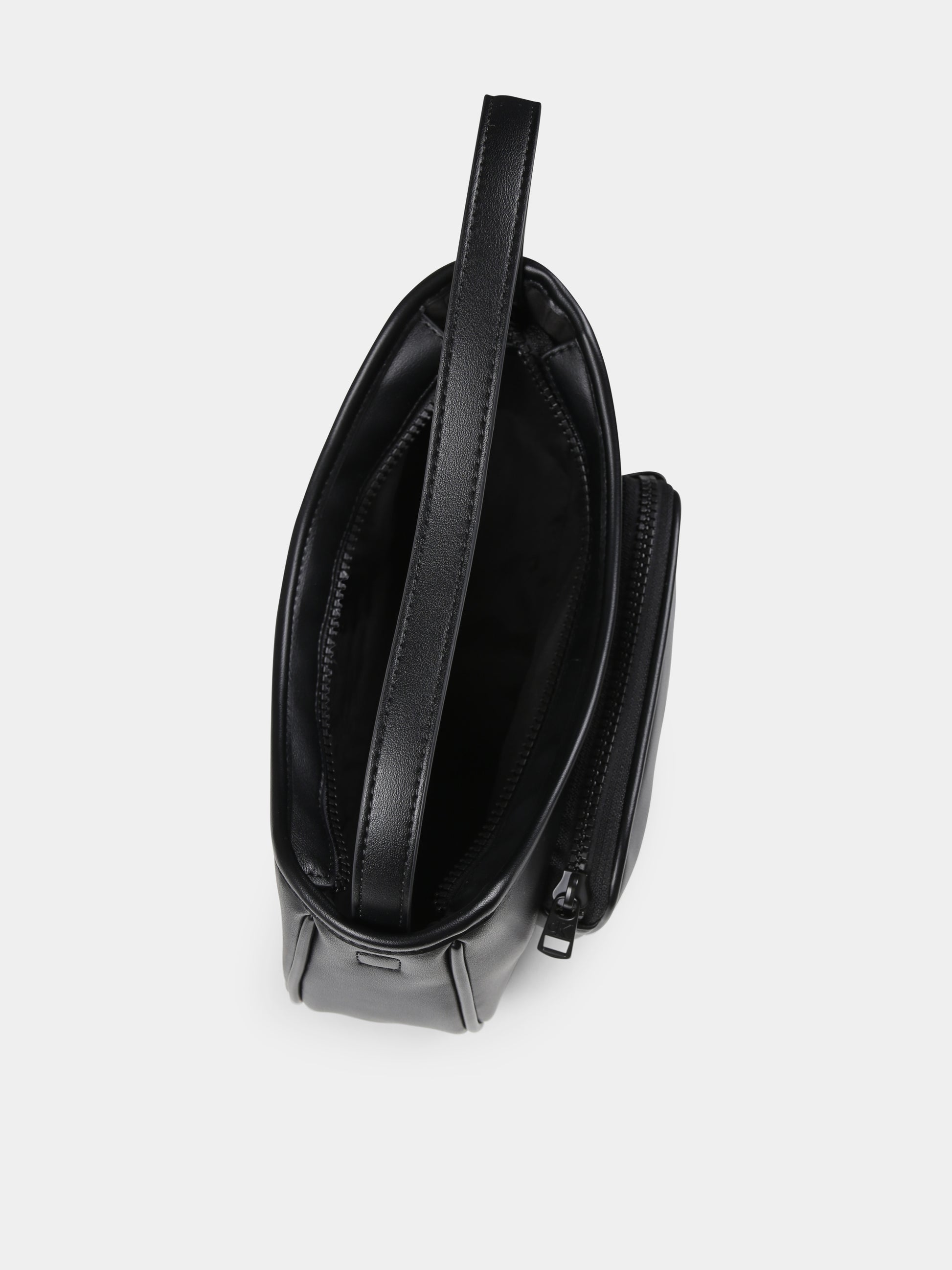 Borsa nera per bambina con logo,Calvin Klein Kids,25S CKIU0IU00696 IU0IU00696 BEH