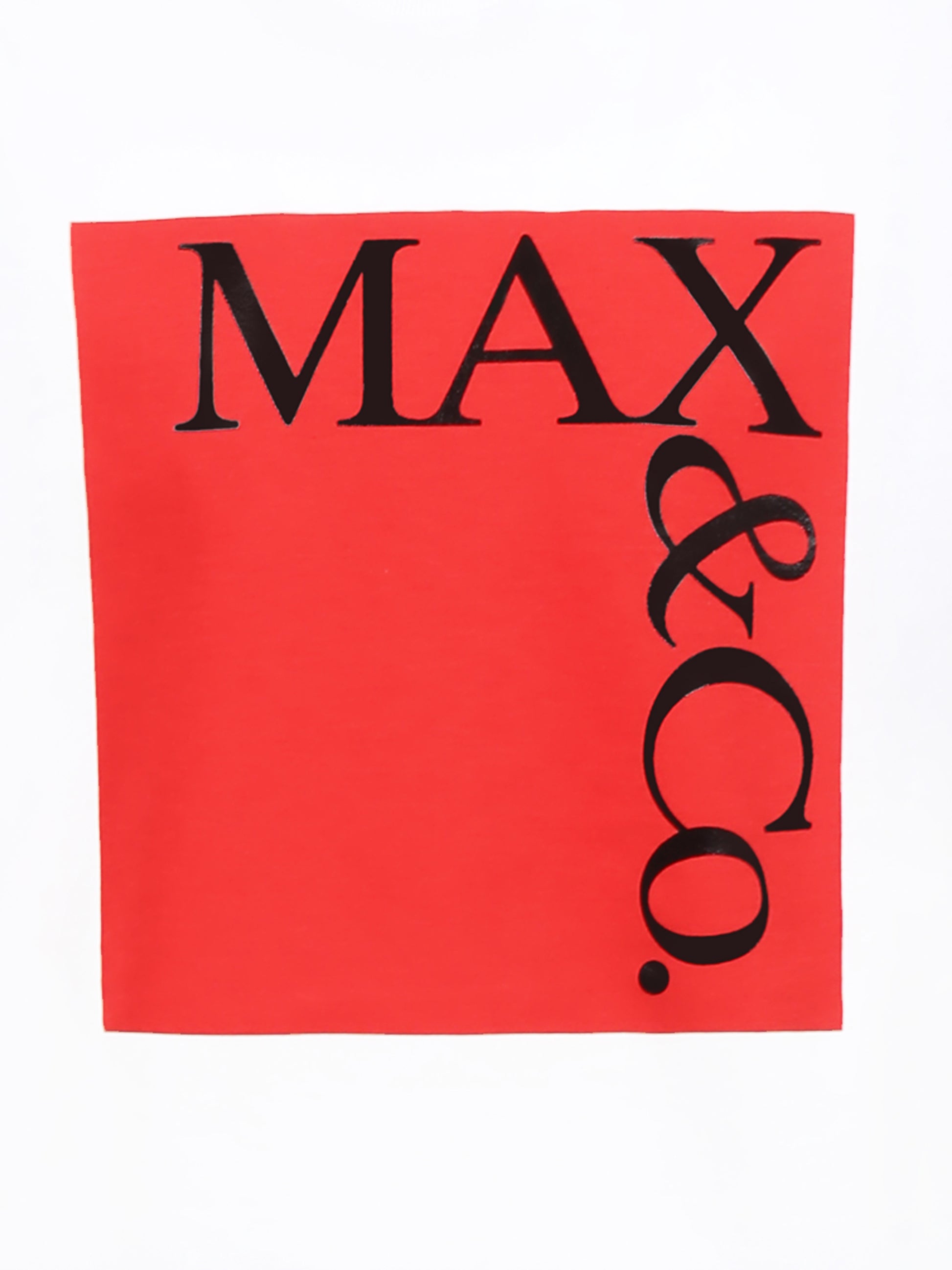 T-shirt bianca per bambina con logo,Max&co,MX0005 MX057 MAXT1F MX10C