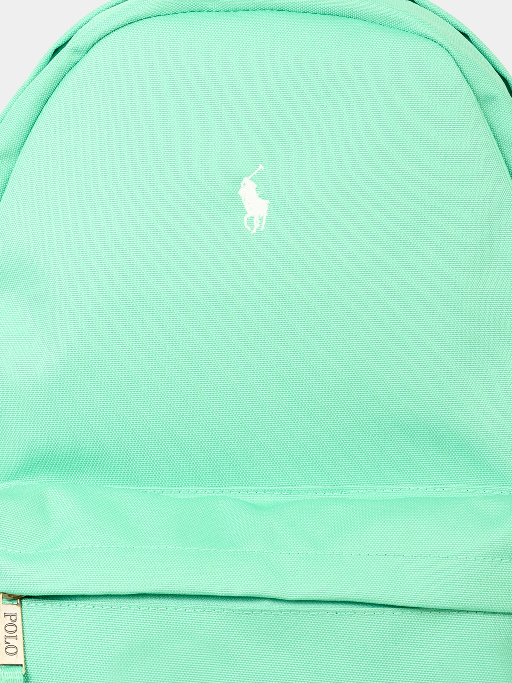 Zaino verde per bambini con cavallino,Ralph Lauren Kids,25S RL9AR151 9AR151 F4L