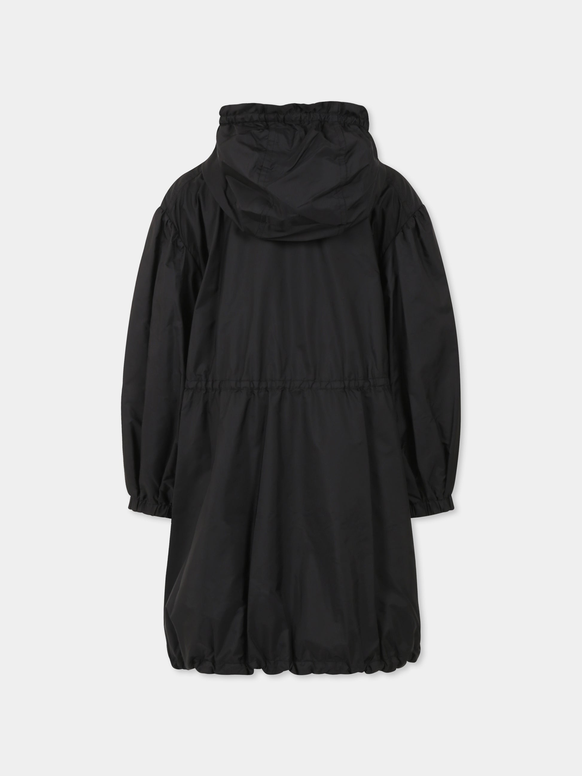 Giacca a vento Bessie nera per bambina con logo,Moncler Kids,K1954 1C00009 53A5E 999