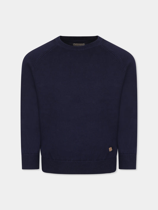 Maglione blu per bambino,Mayoral,311 054