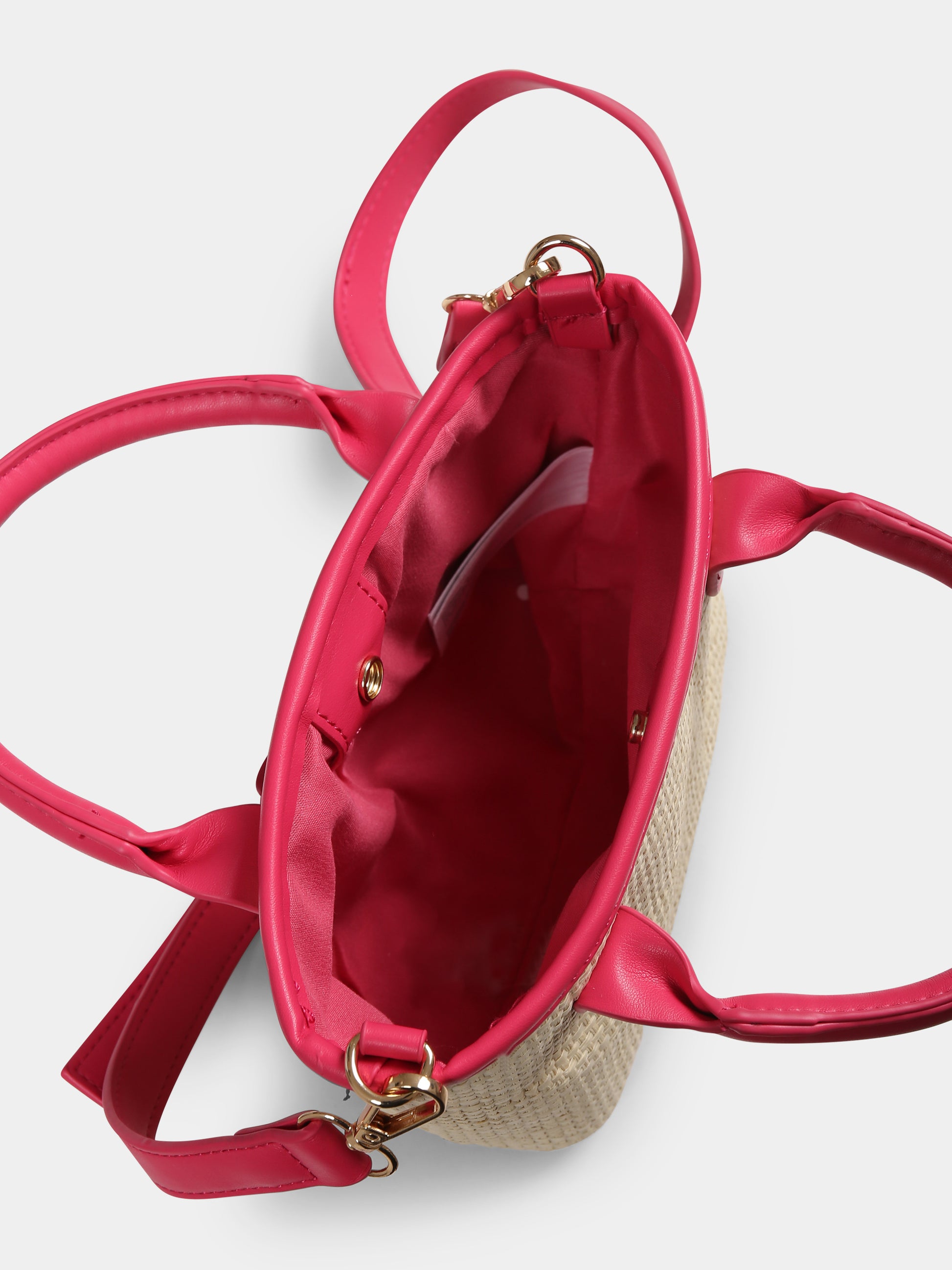 Borsa beige per bambina con fiore,Mayoral,10927 076