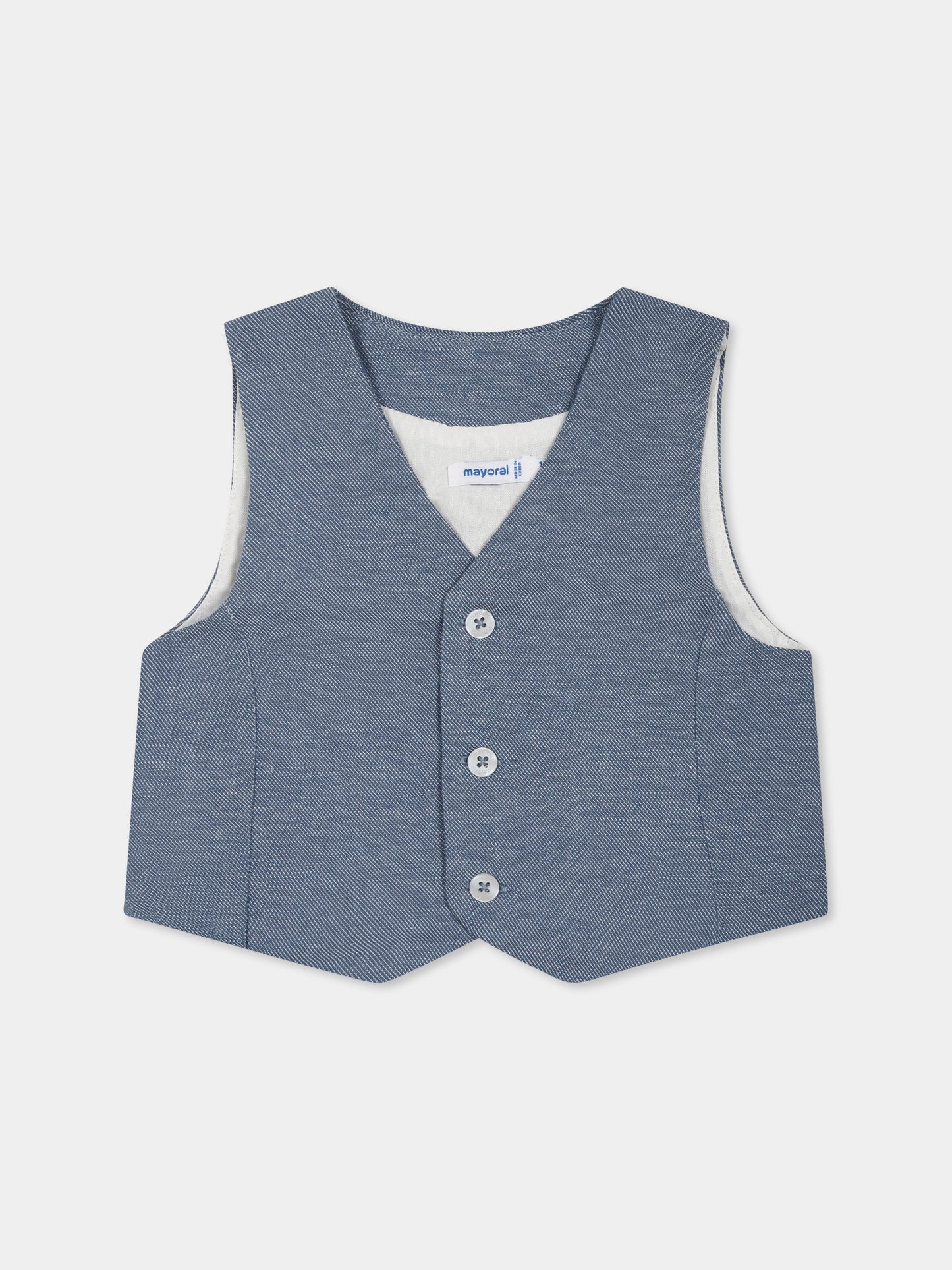 Panciotto celeste per neonato,Mayoral,1303 044