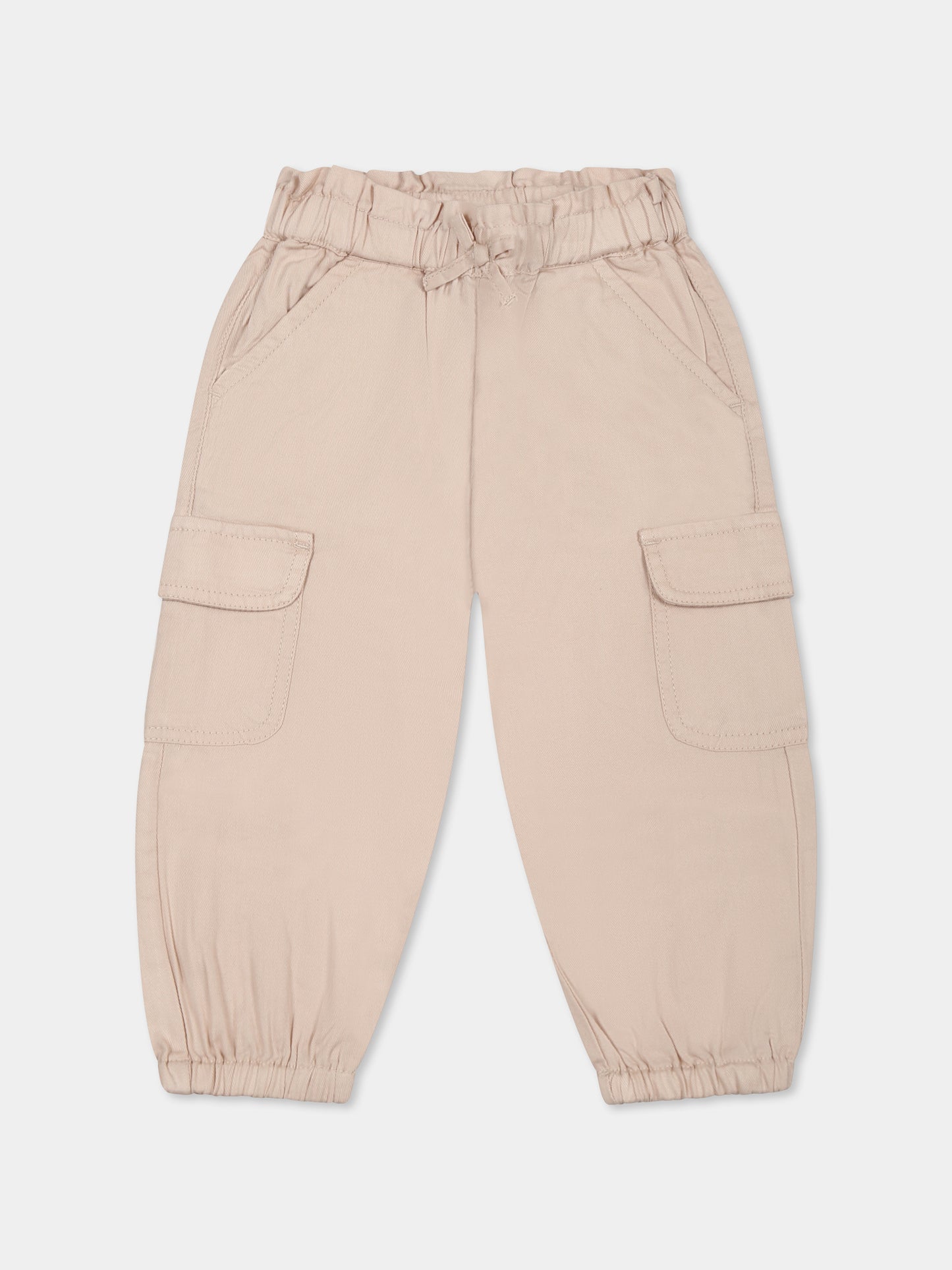 Pantaloni beige per neonata,Mayoral,1571 015