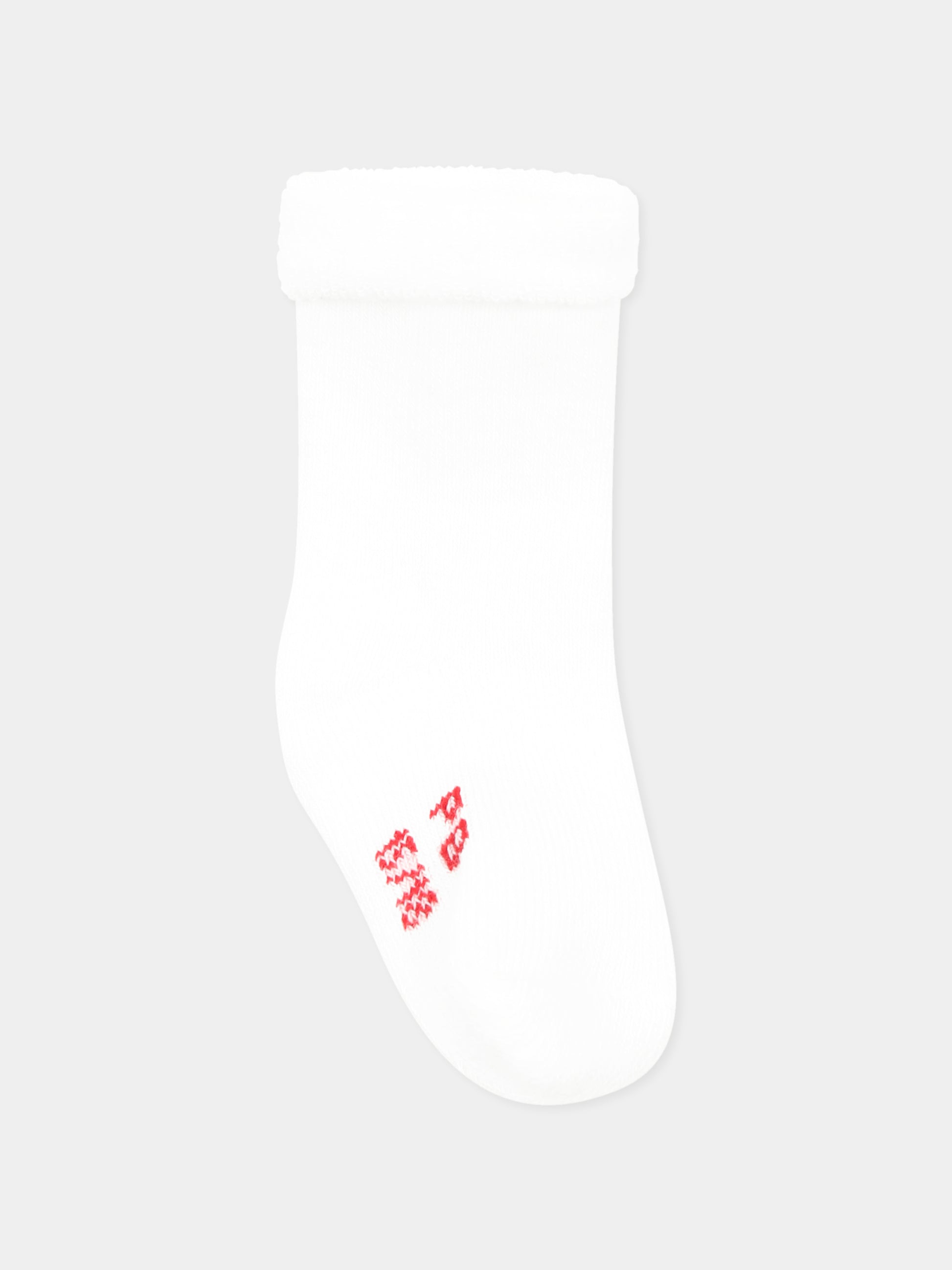 Set body bianco per neonati con cuori,Petit Bateau,A0D5V VARIANTE 1 00