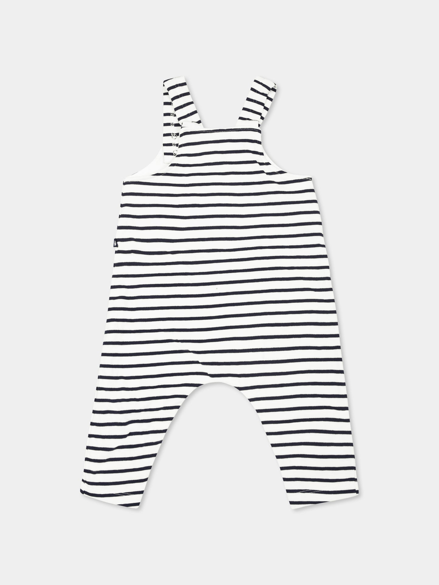 Completo multicolor per neonati con barca a vela,Petit Bateau,A0BBZ MARSHMALLOW/SMOKING 01