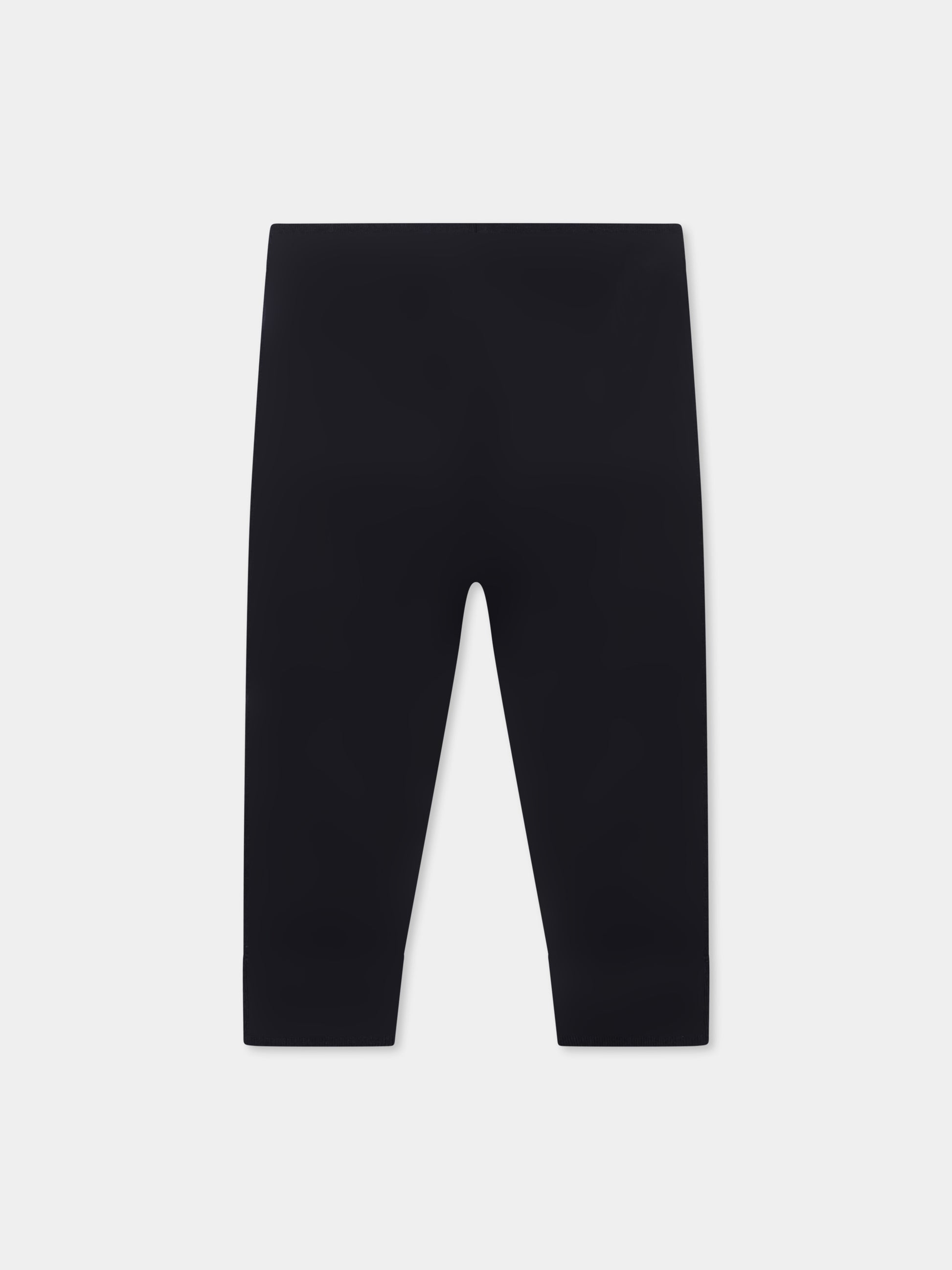 Leggings blu per neonati con logo,Petit Bateau,A0DIB SMOKING 01