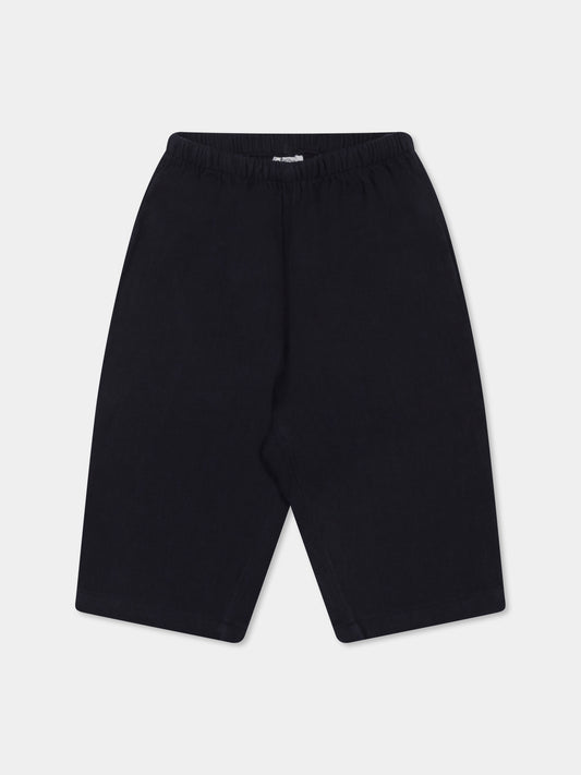 Pantaloni blu per neonato,Petit Bateau,A09JN SMOKING 05
