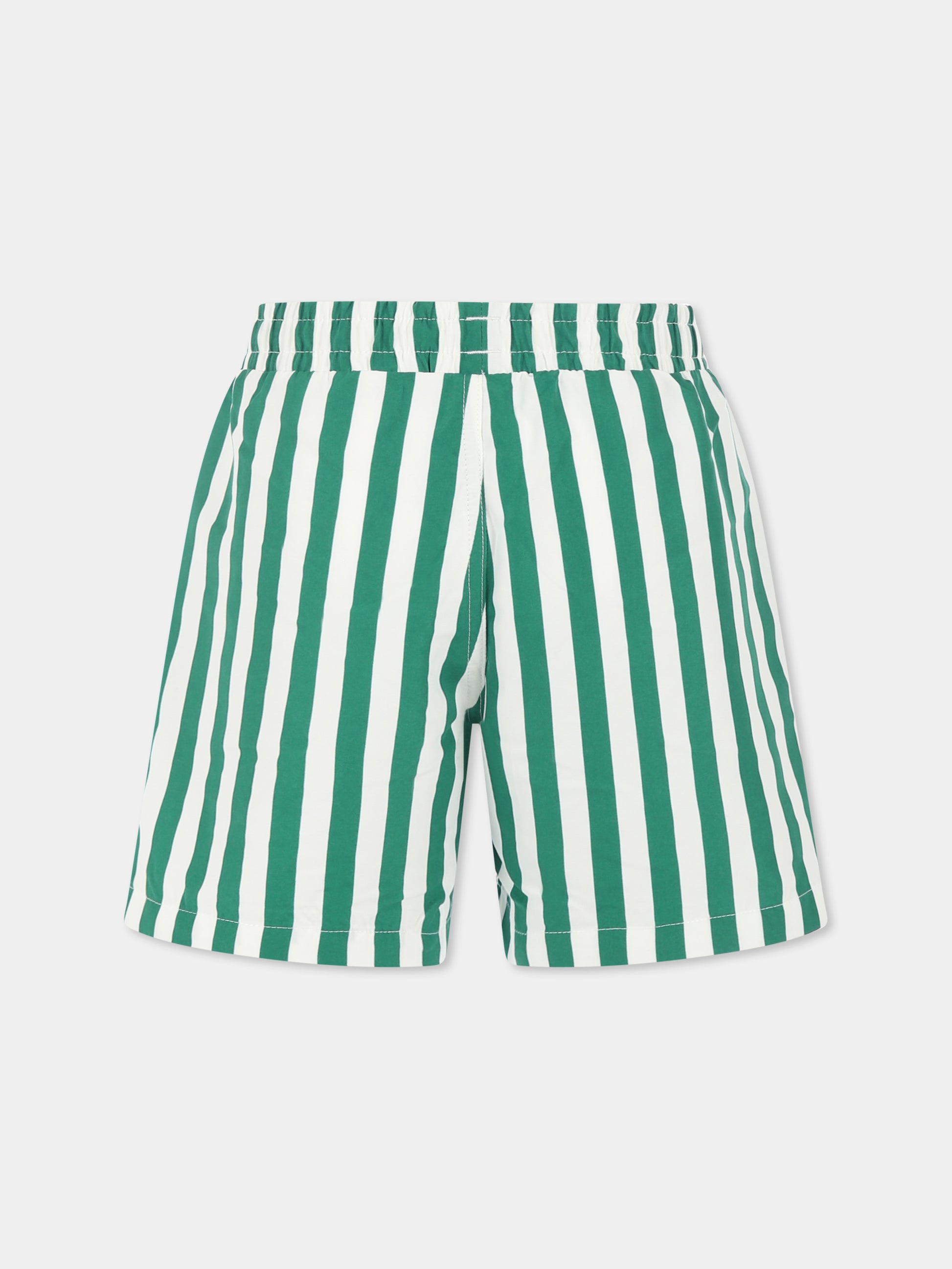 Boxer mare verde per bambino,Petit Bateau,A0D4E MARSHMALLOW/JARDIN 01