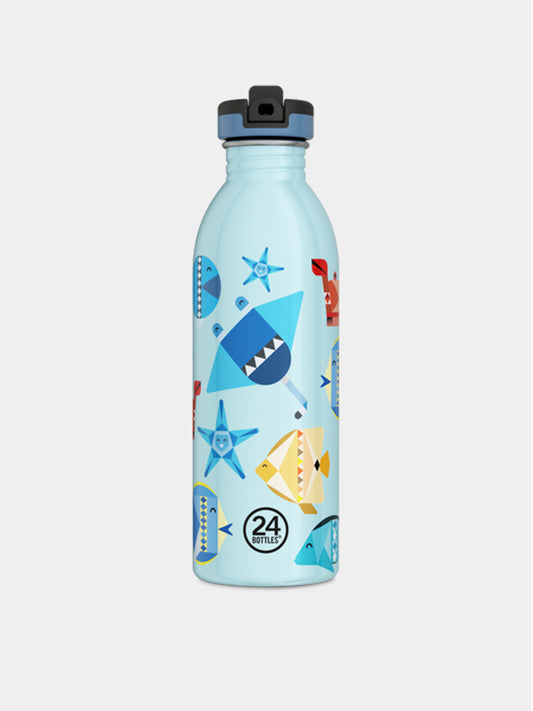 Urban Bottle 500 ml Sea Friends per bambini,24bottles,001965 URBAN BOTTLE 050 SEA FRIENDS