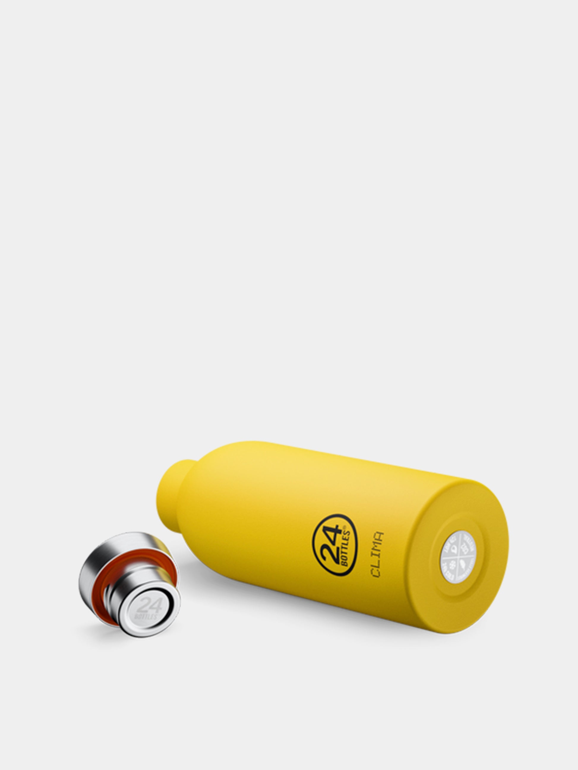 Clima Bottle Stone Taxi Yellow 500 ml per bambini,24bottles,001489 CLIMA BOTTLE 050 STONE TAXI YELLOW