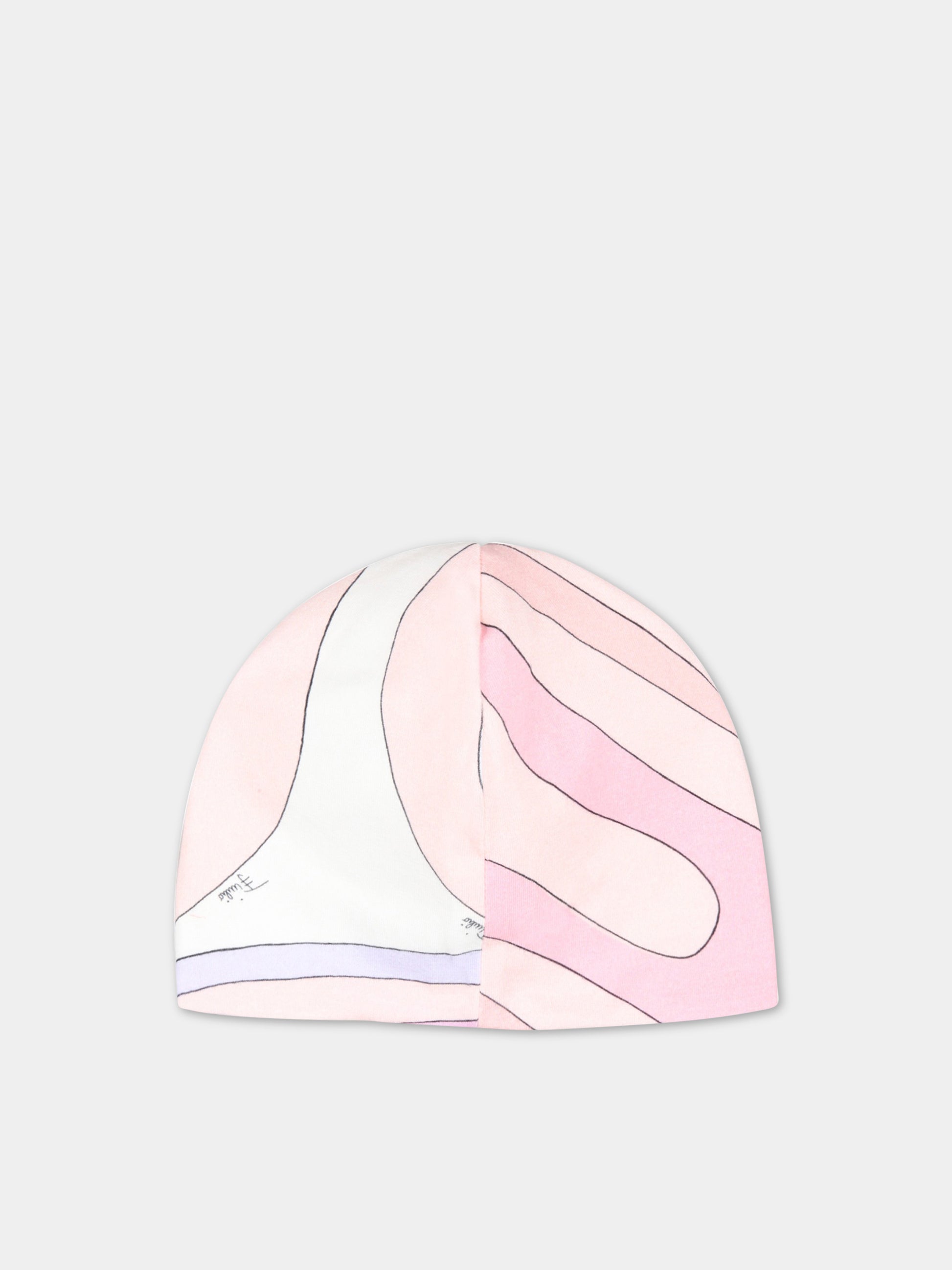 Set multicolor per neonata con logo,Emilio Pucci Junior,PSB020 J0262 500MC