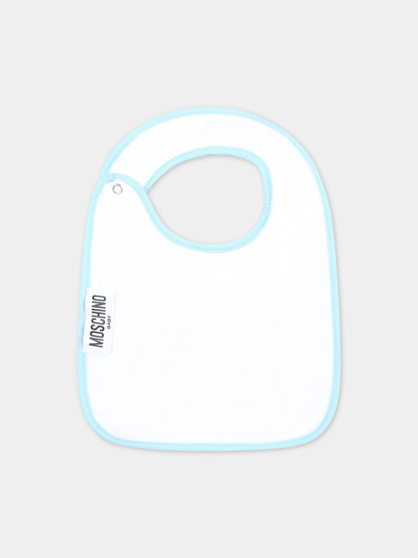 Set celeste per neonato con Teddy Bear,Moschino Kids,MUY04R LBA10 40304