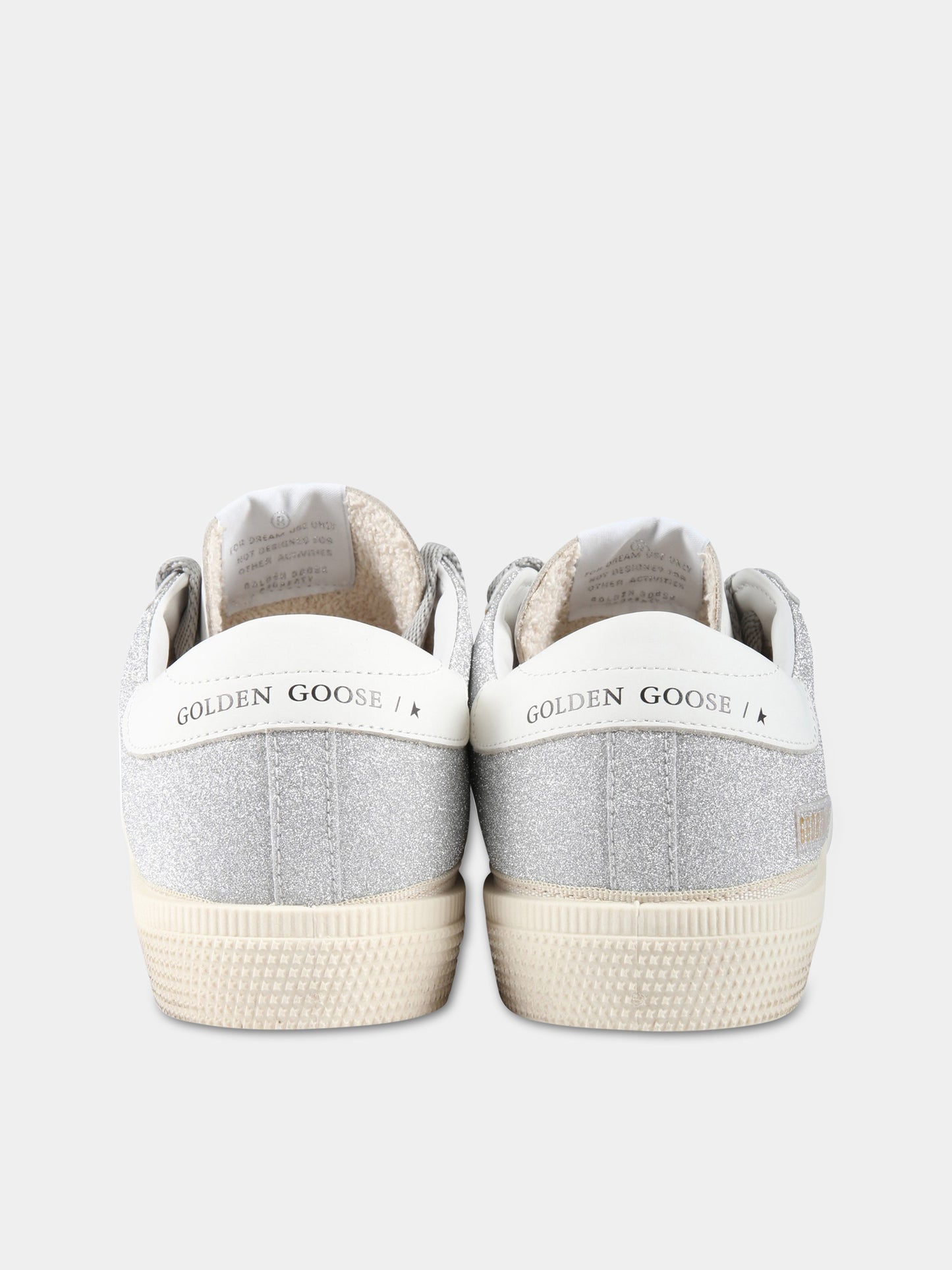 Sneakers bianche per bambina con stella,Golden Goose,GTF00495 F004216 80185