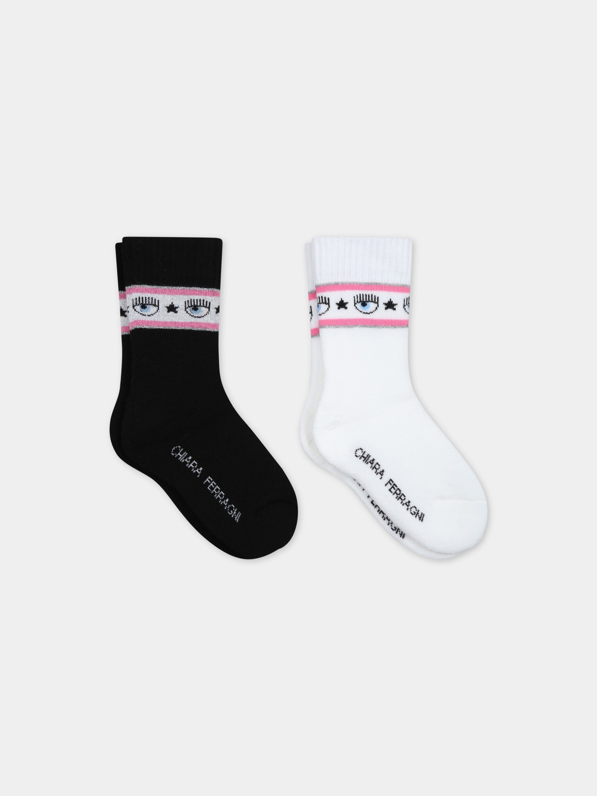 Set multicolor per bambina con iconici occhi,Chiara Ferragni Collection,59A000 1084 0050