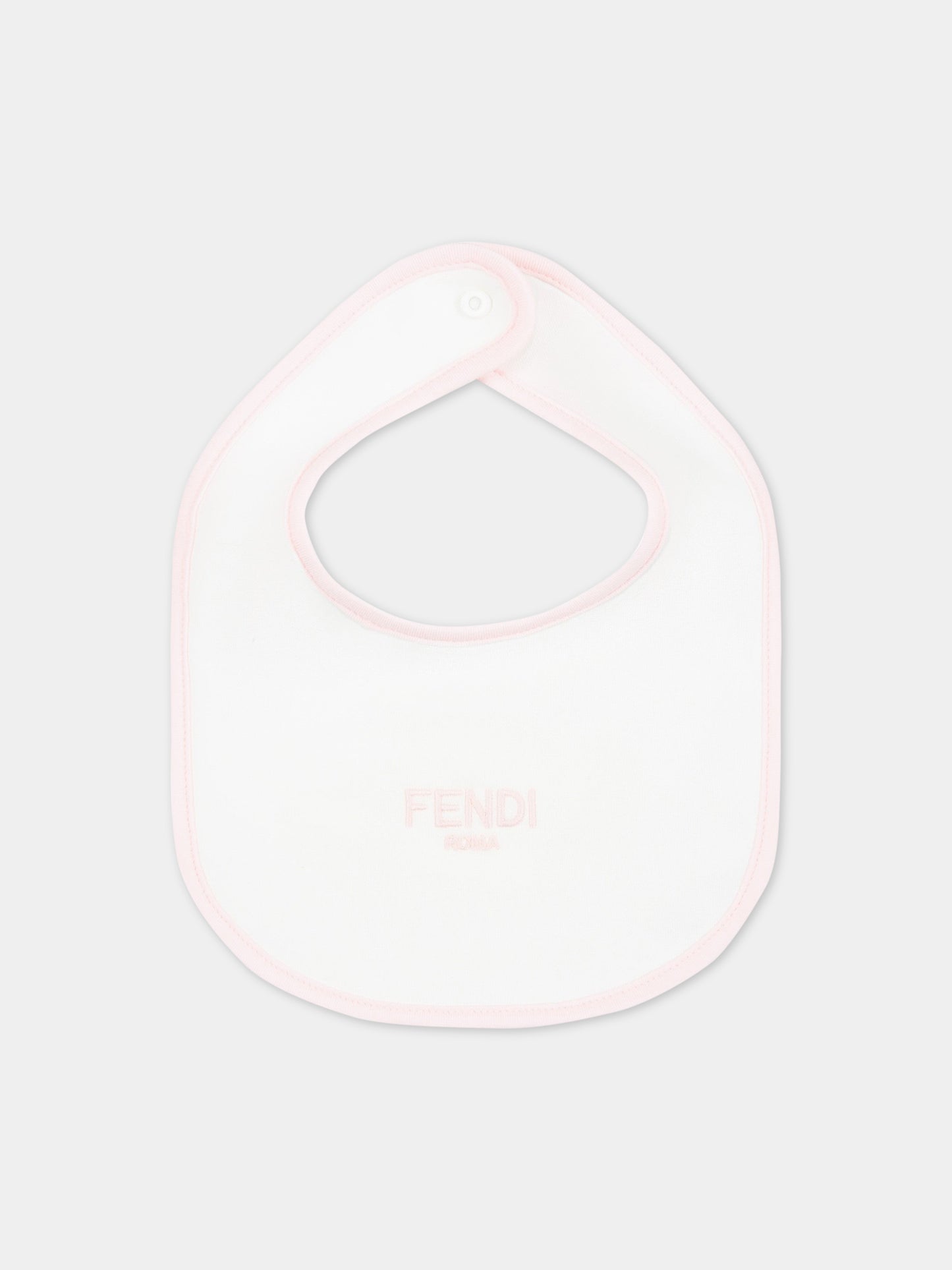 Set multicolor per neonata con logo bianco,Fendi Kids,BUK096 8RA F0C11