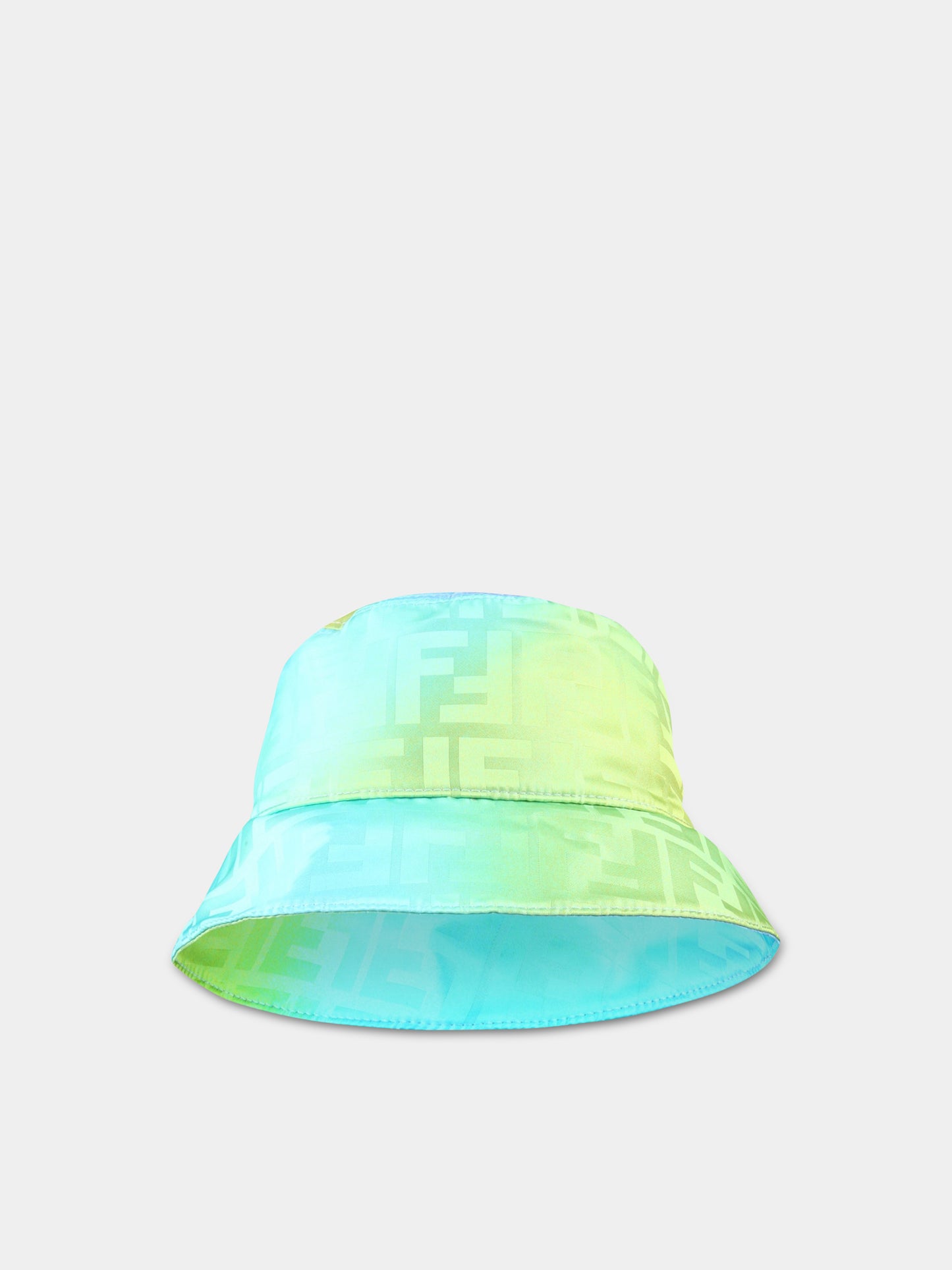 Cloche multicolor per bambino con FF,Fendi Kids,JMP067 AMRL F1862