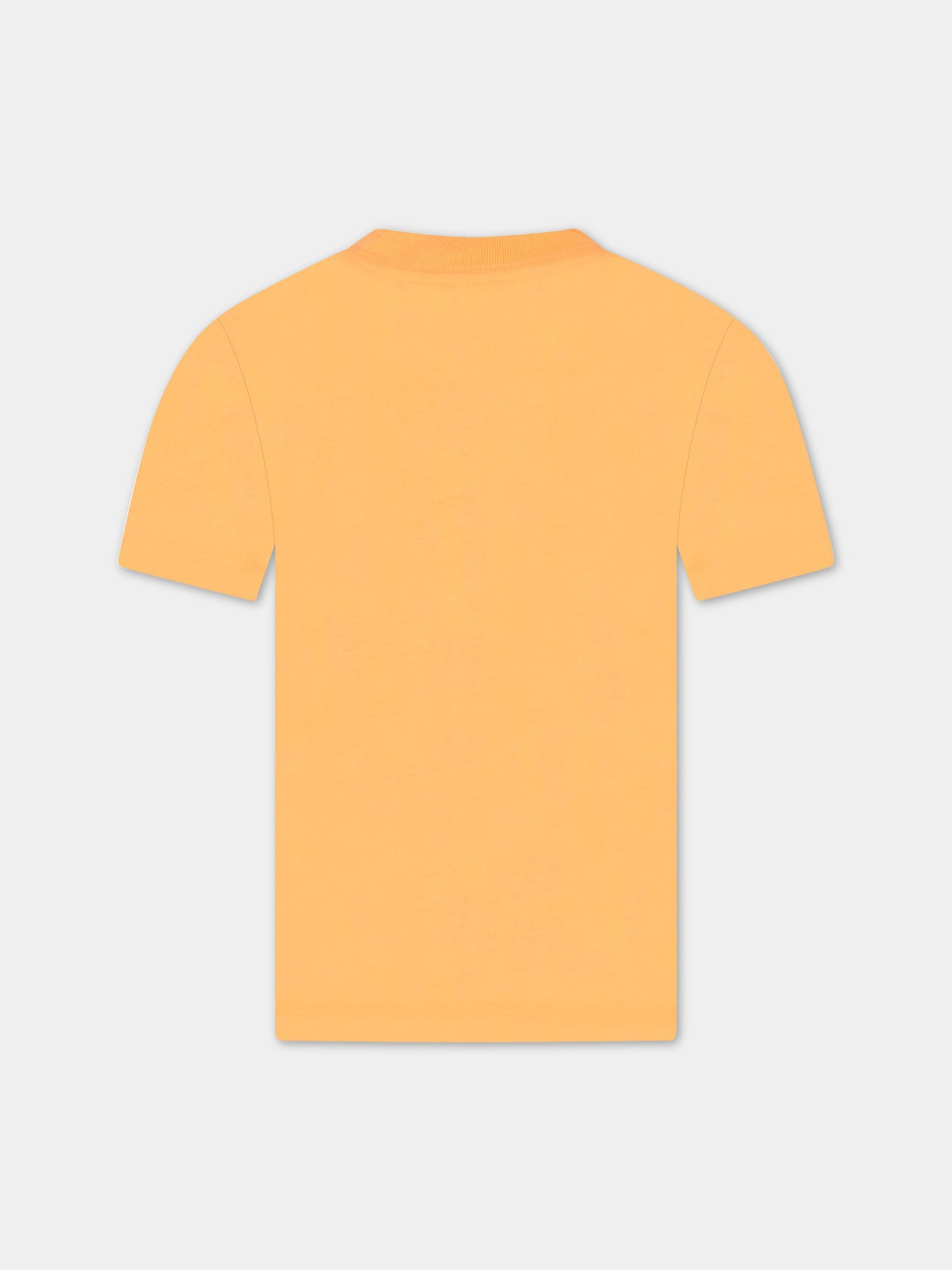 T-shirt arancione per bambini con smile,Molo,6S23A206 8709