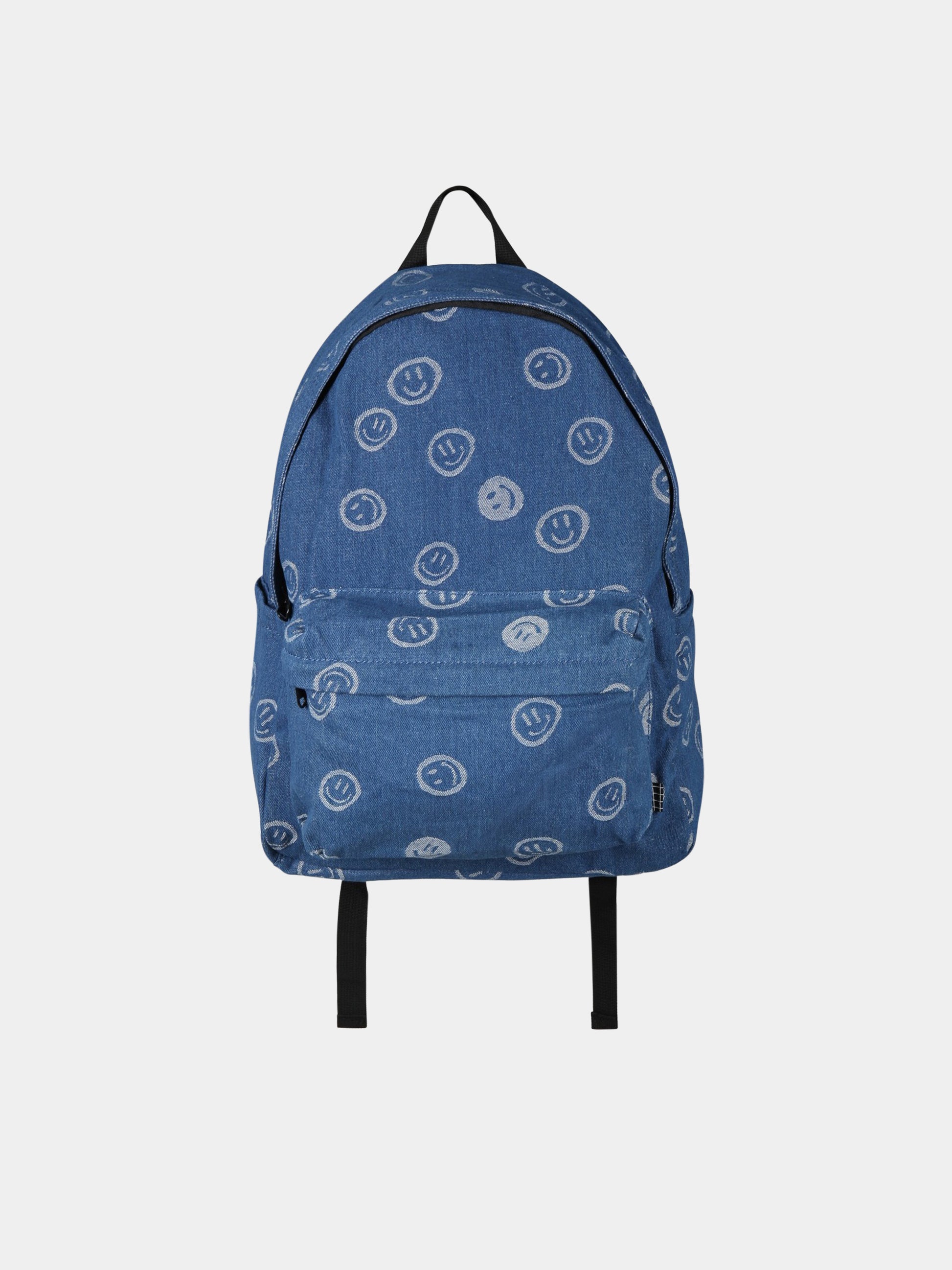 Zaino blu per bambino con smiley,Molo,7S23V206 6791