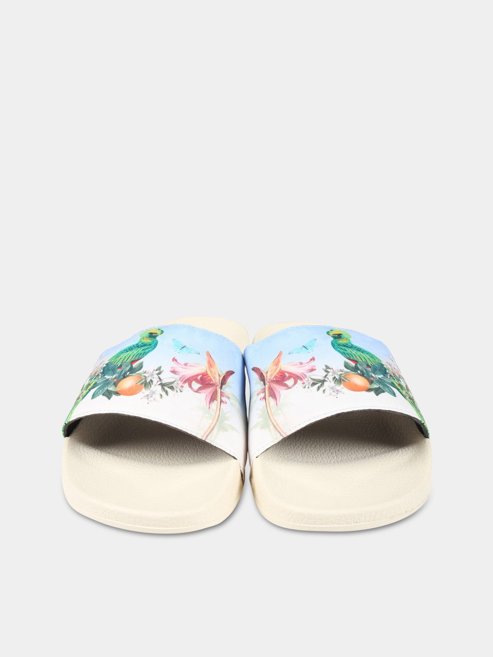 Sandali multicolor per bambina con stampa,Molo,7S23U202 7881