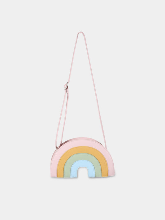 Borsa rosa per bambina a forma di arcobaleno,Molo,7S23V104 1953