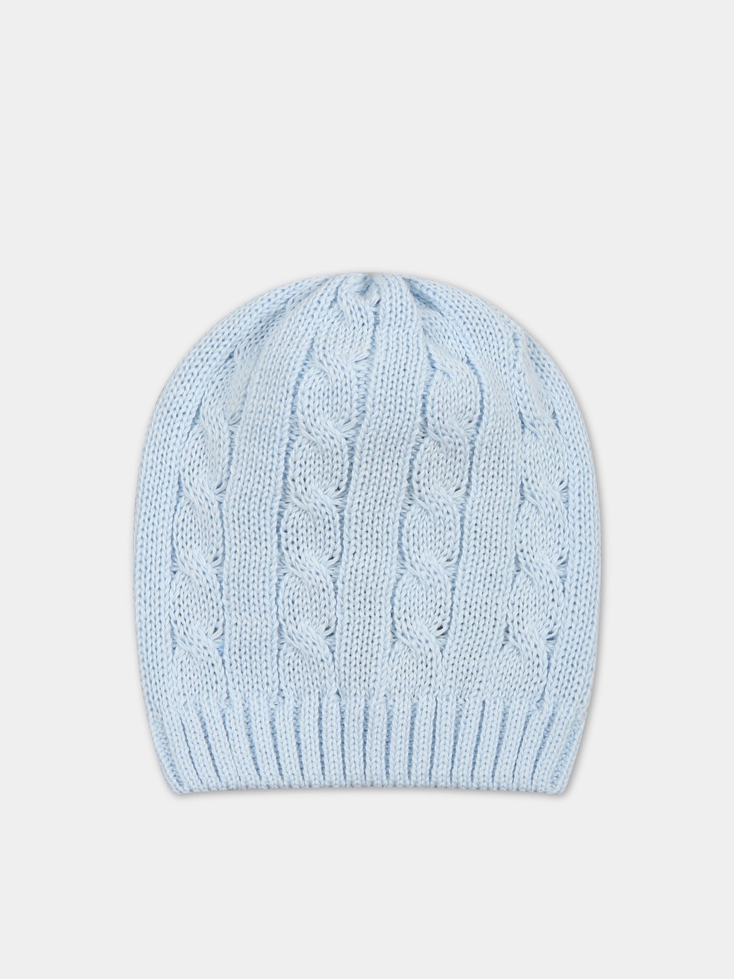 Cappello celeste per neonato,Little Bear,6119 CIELO