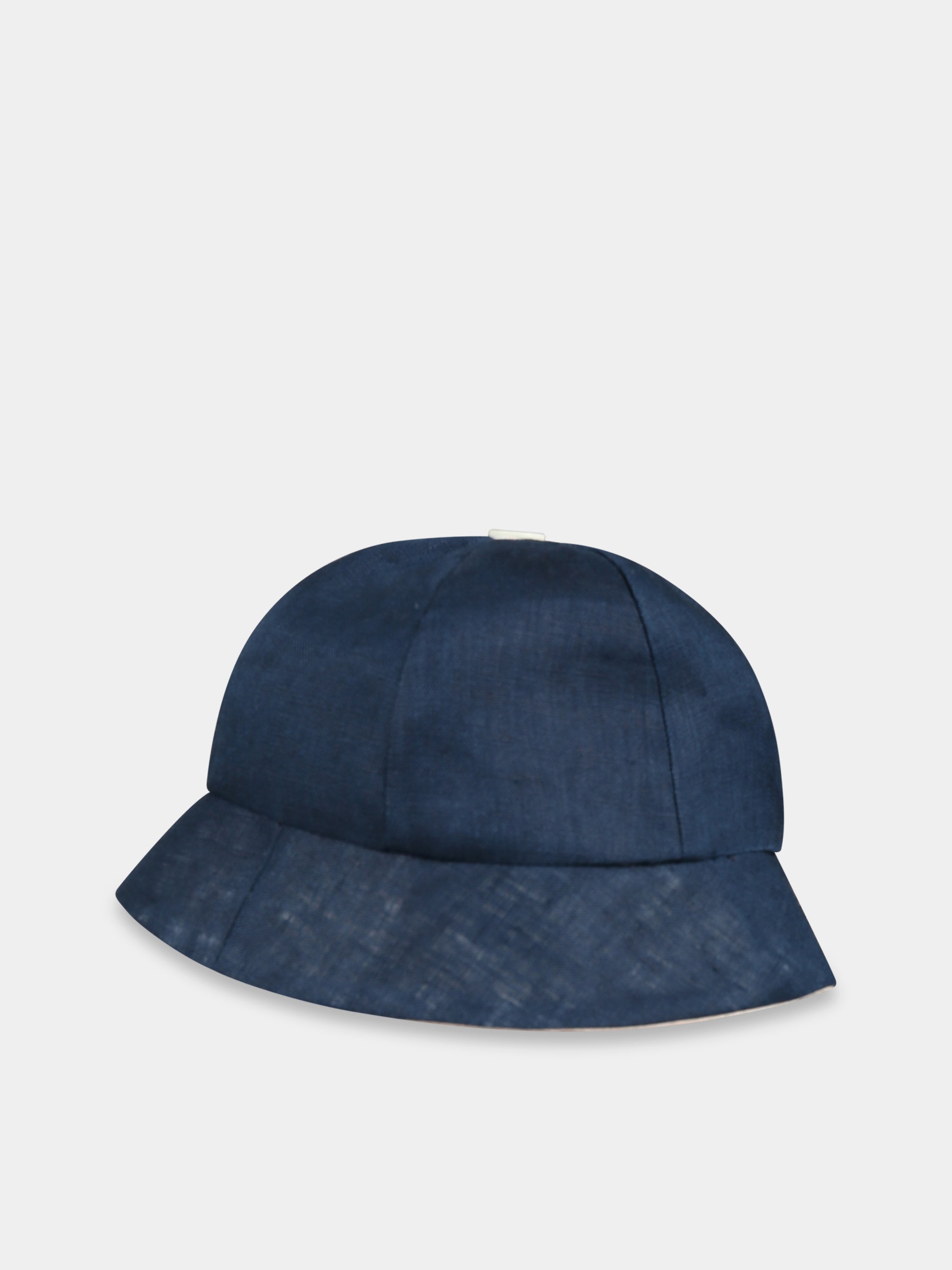 Cappello blu per neonato,La Stupenderia,TBCP55D16 D05