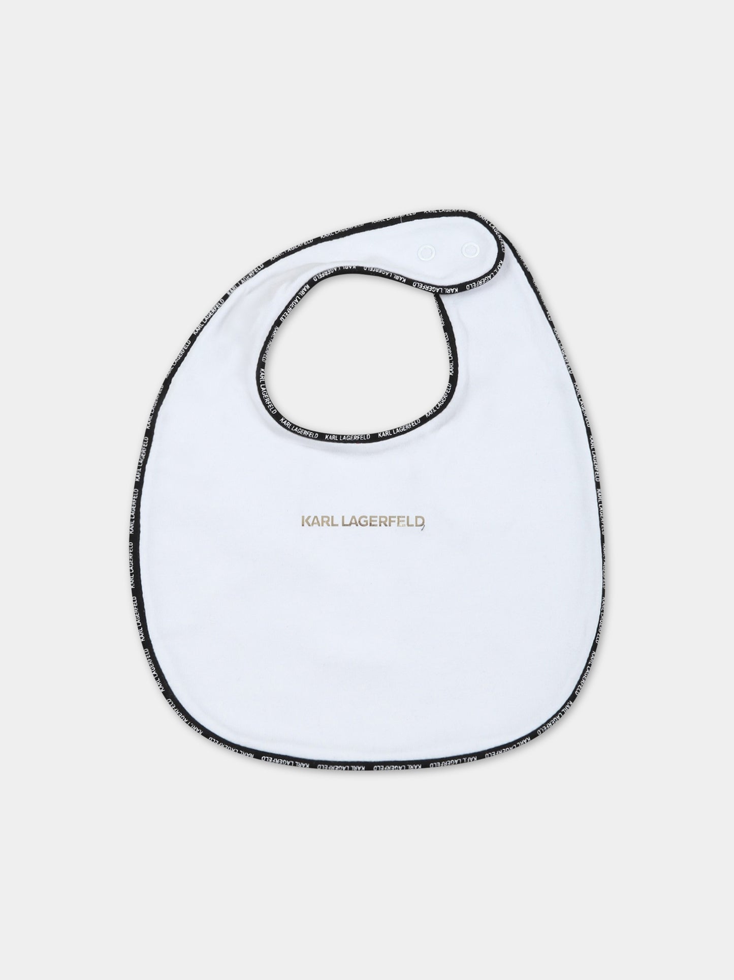 Set bianco per neonata con Choupette e logo,Karl Lagerfeld Kids,Z98125 10P