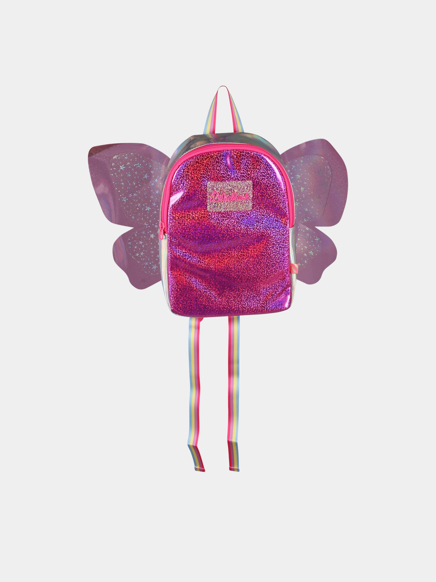 Zaino fucsia per bambina con logo,Billieblush,U10530 47A