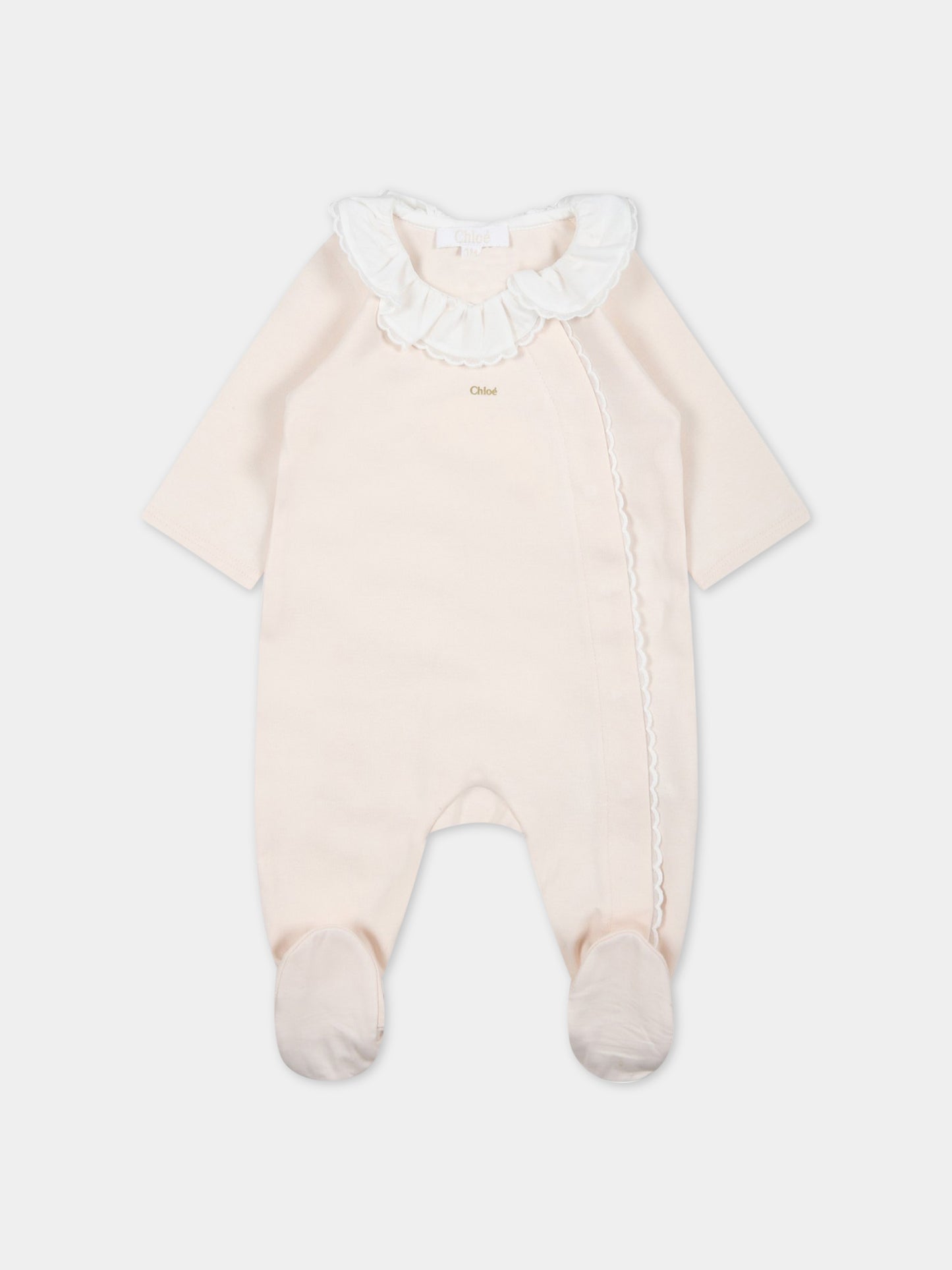 Set multicolor per neonata con logo,Chloé Kids,C97303 440