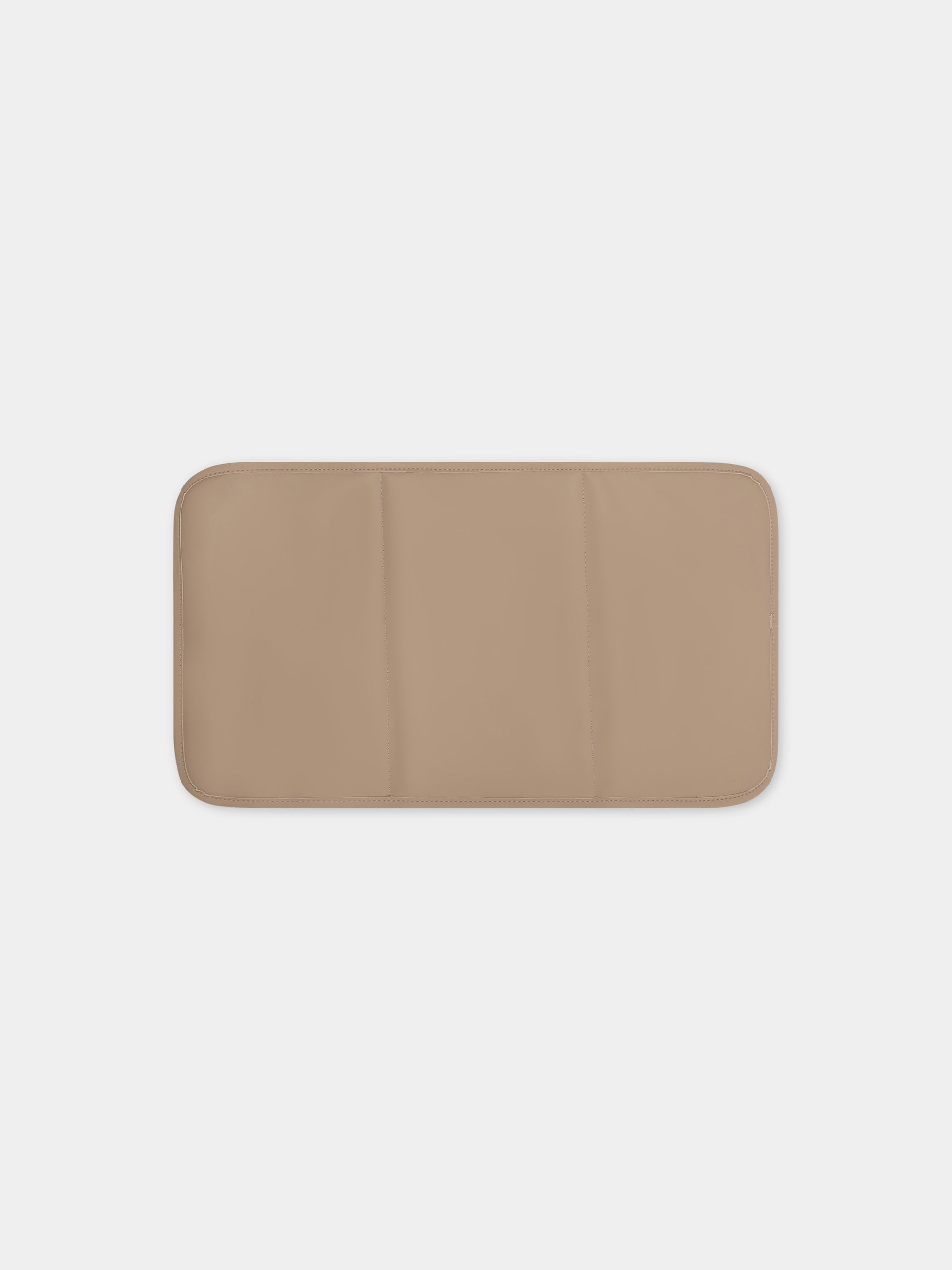 Borsa-mamma beige per neonato con patch logato,Boss,J90313 237