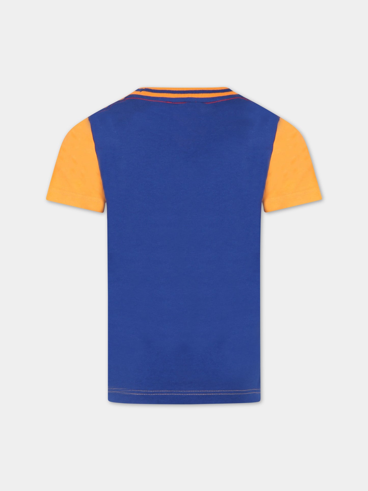 T-shirt arancione per bamabini con Garfield,Little Marc Jacobs,W25583 42E