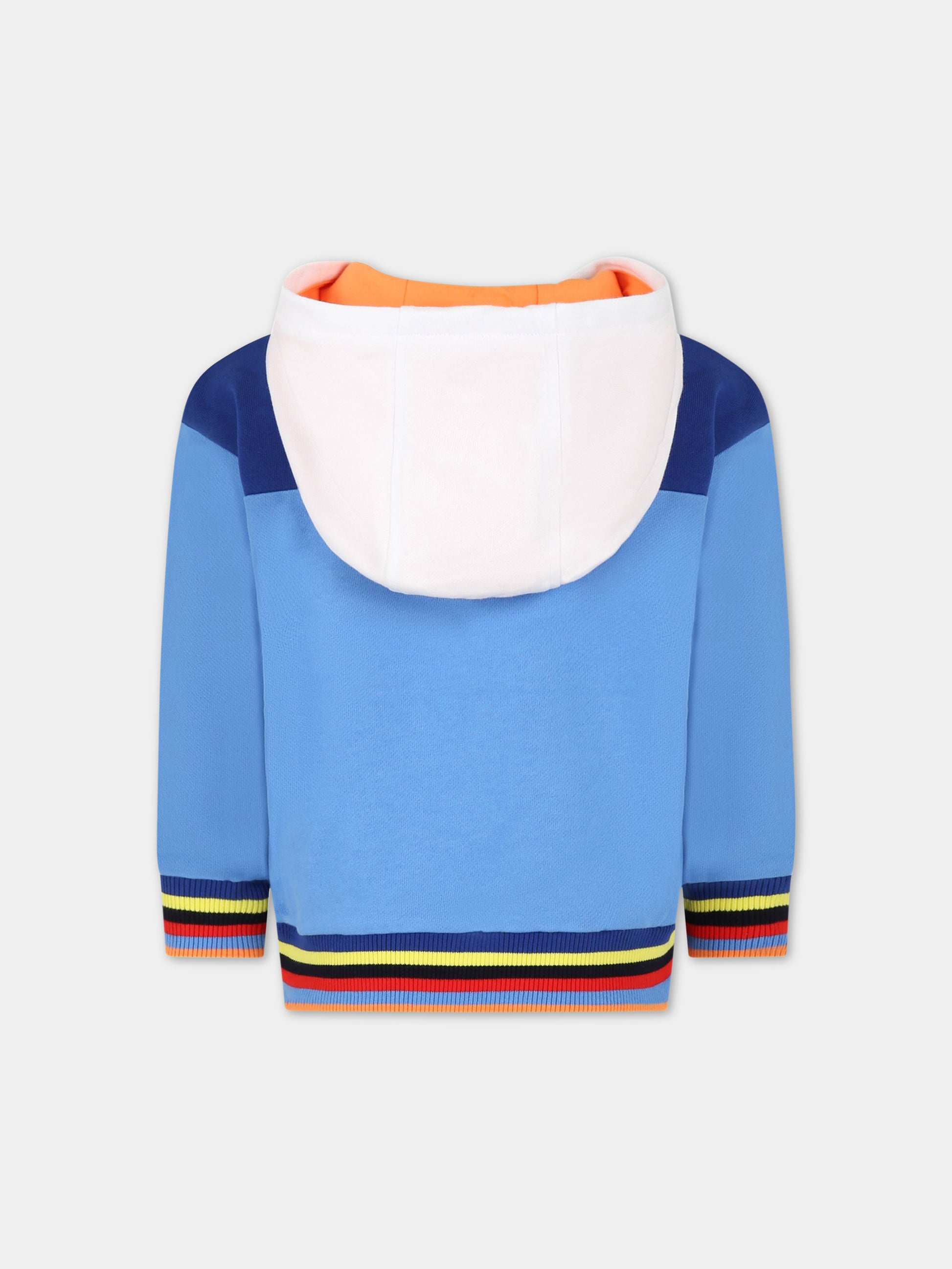 Felpa multicolor per bambino con logo,Little Marc Jacobs,W25573 784