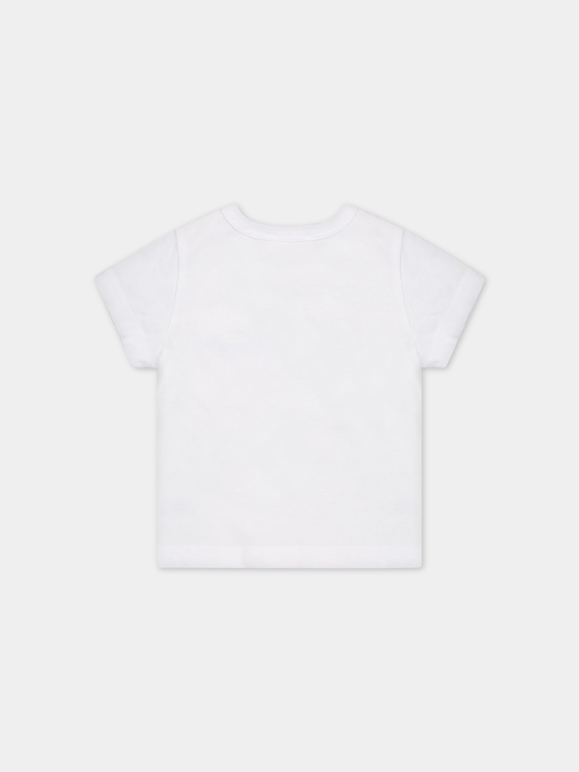 Set bianco per neonato con logo,Givenchy Kids,H98167 771