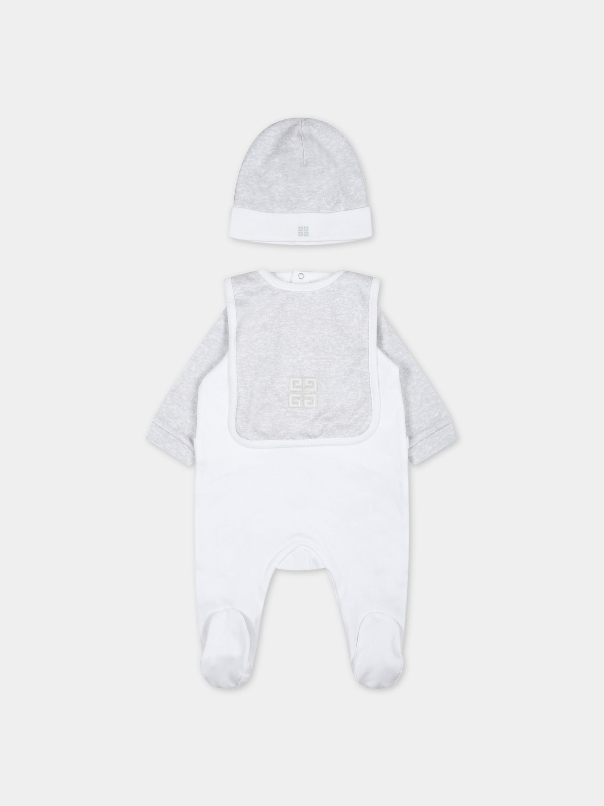Set multicolor per neonato con logo,Givenchy Kids,H98170 10P